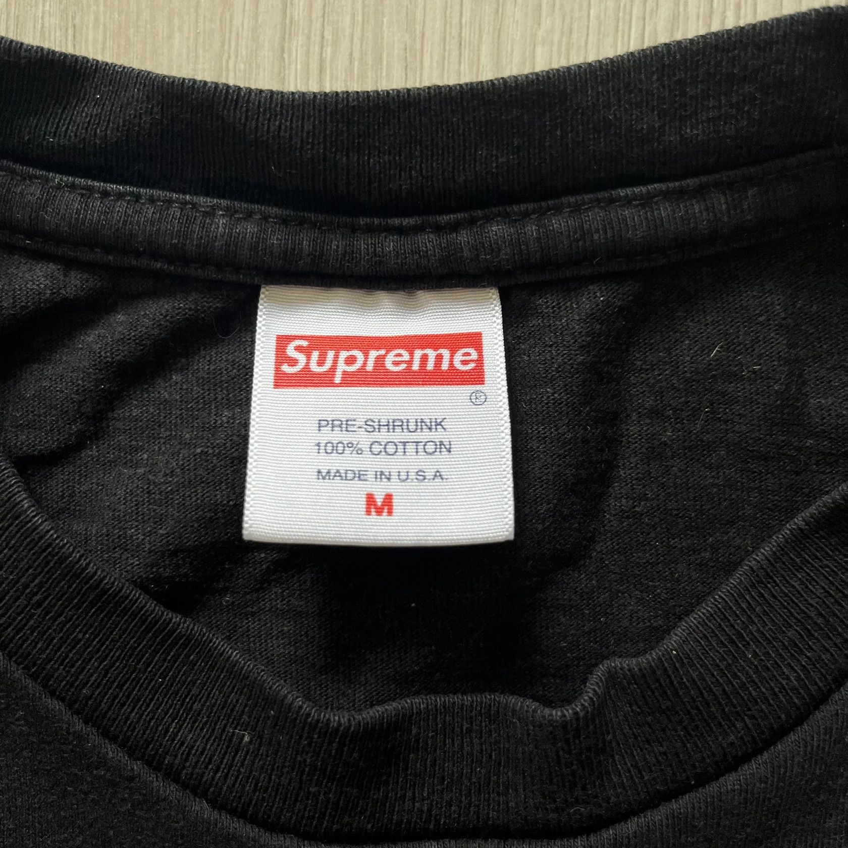 Supreme Supreme Fronts SS19 Black Tee Size US M / EU 48-50 / 2 - 3 Thumbnail