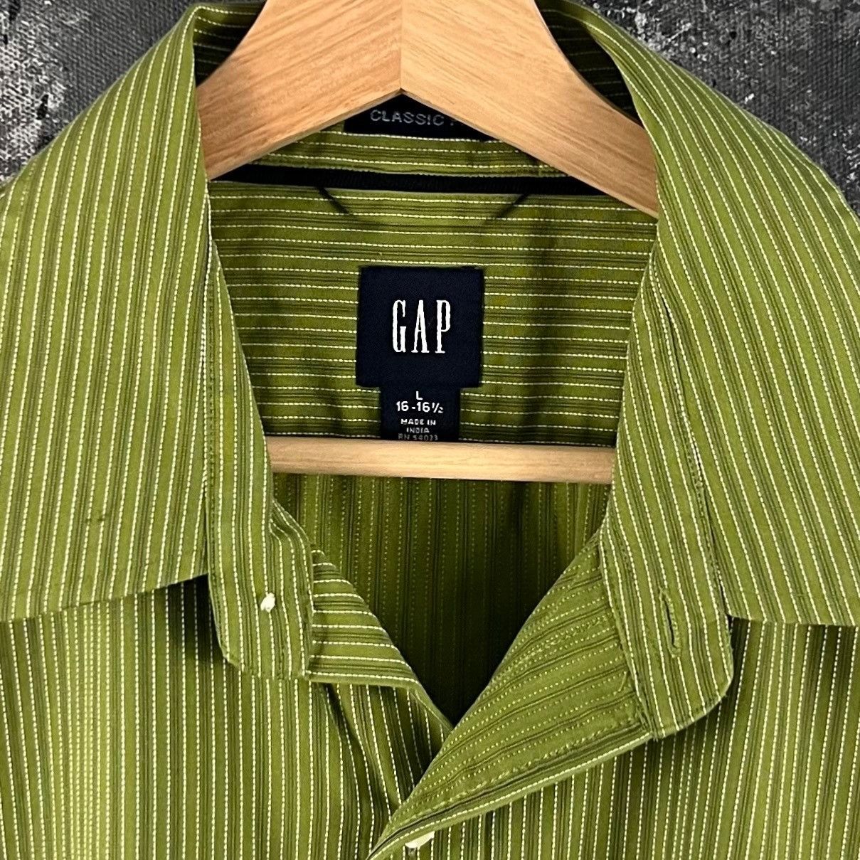 Gap × Vintage Vintage Y2K Gap button shirt Size US L / EU 52-54 / 3 - 3 Thumbnail