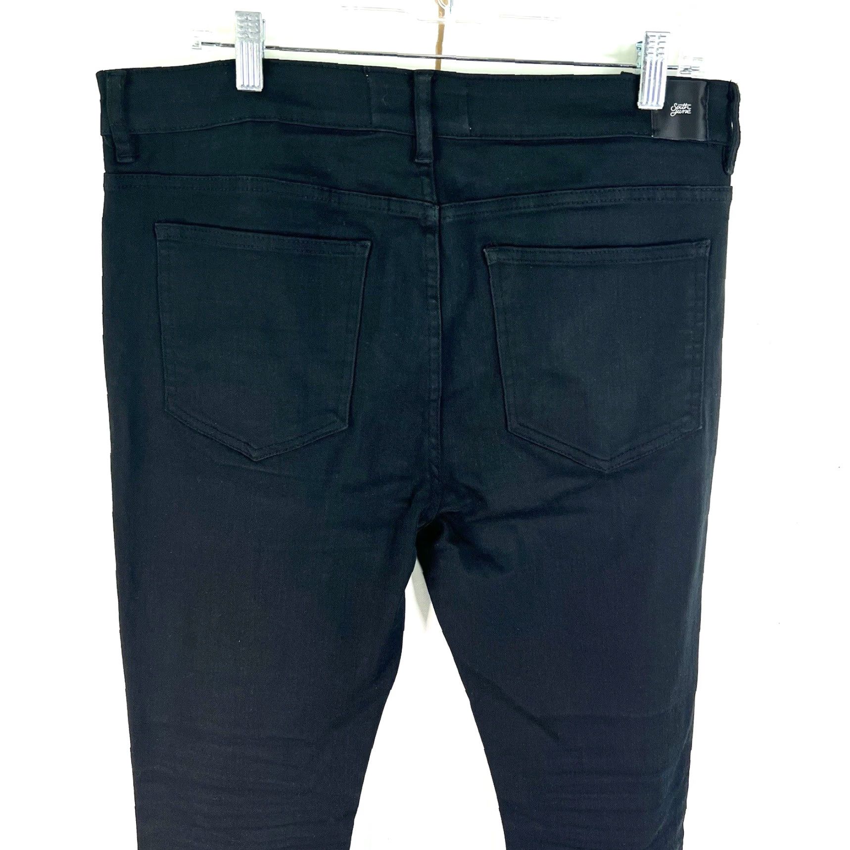 Vintage VINTAGE Sixth June Paris Men's Designer Jeans SZ 36 Regular Tapered Dark Wash Cotton Blend Ankle Zip City Styles Mens Size US 36 / EU 52 - 6 Thumbnail