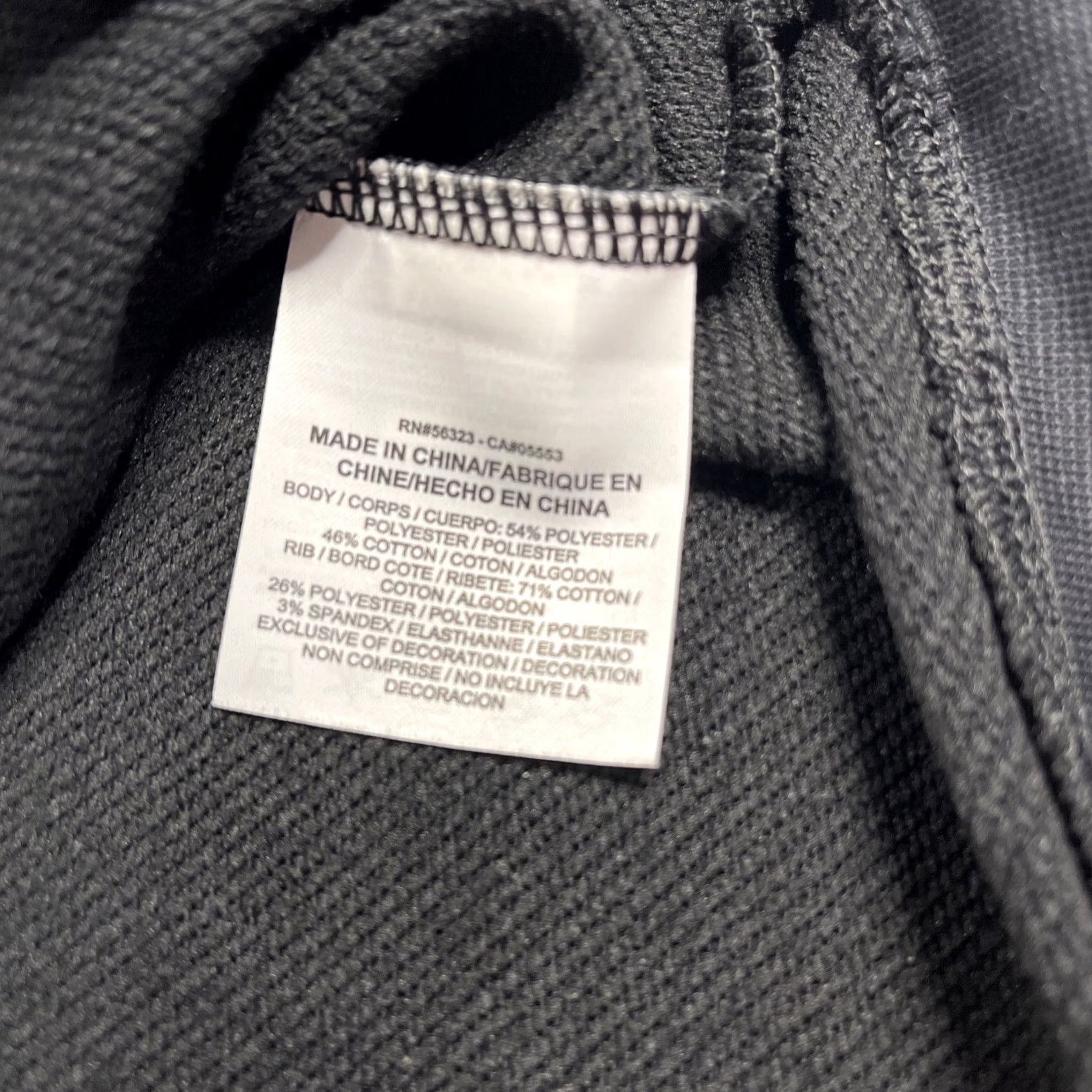 Nike VINTAGE Nike Women’s Sweatshirt 1X Dri-Fit Versa Black Cropped AO2279-010 Size XL / US 12-14 / IT 48-50 - 5 Thumbnail