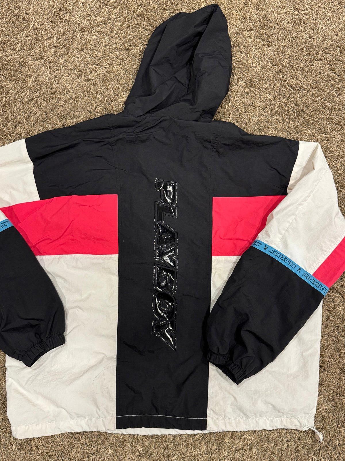 Playboy Playboy PacSun Color Block Windbreaker Jacket - Size M Size US M / EU 48-50 / 2 - 2 Thumbnail