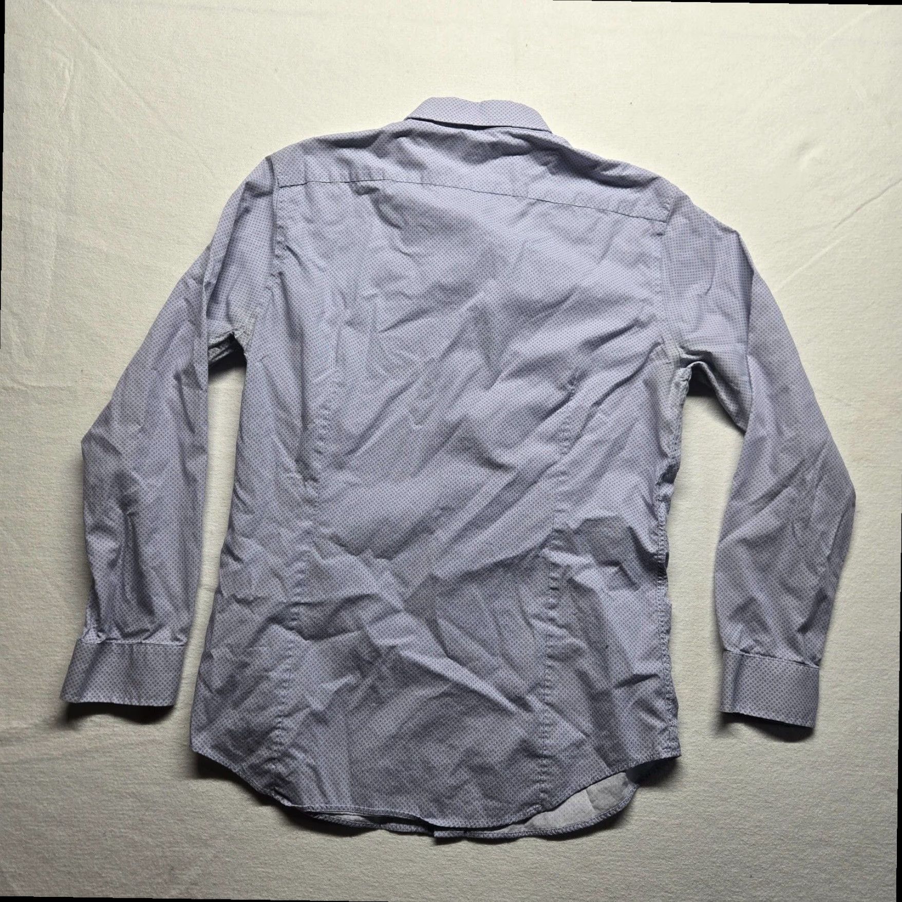 Banana Republic Banana Republic Blue Long Sleeve Button Up Dress Shirt Adult Men Large Size US L / EU 52-54 / 3 - 7 Thumbnail