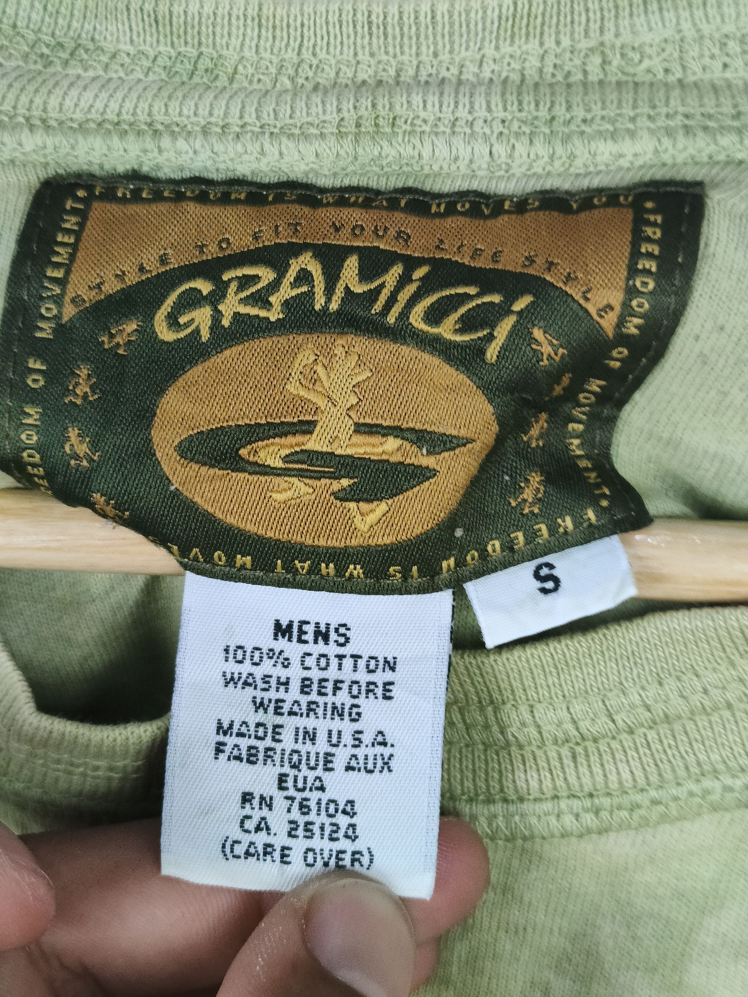 Gramicci × Vintage Vintage 90s Gramicci Tye Dye Shirt Size US S / EU 44-46 / 1 - 4 Thumbnail