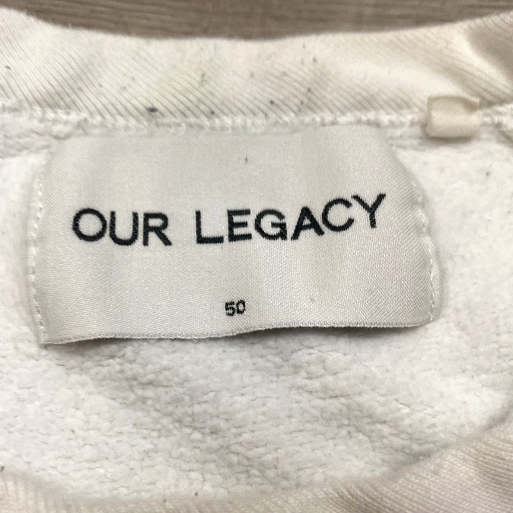 Our Legacy Our Legacy AW14 Crew Sweatshirt XL White Mens Size US XL / EU 56 / 4 - 4 Thumbnail