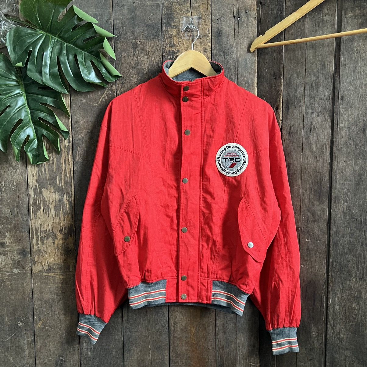 Vintage Vintage Toyota TRD Motorsports Racing bomber jacket Size US L / EU 52-54 / 3 - 2 Thumbnail