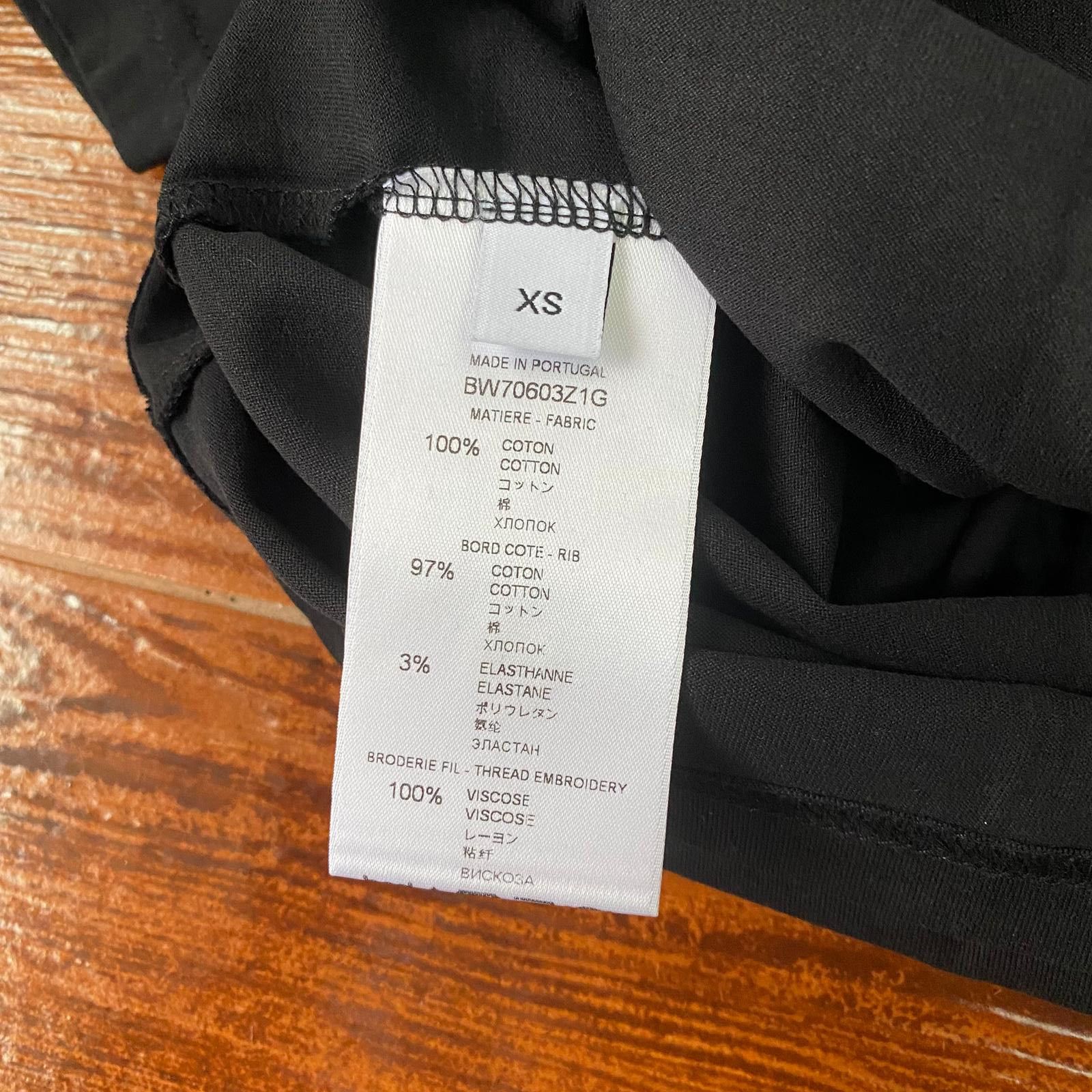 Givenchy Black Lion Print Signature Logo Oversized T-Shirt Size XS / US 0-2 / IT 36-38 - 6 Thumbnail