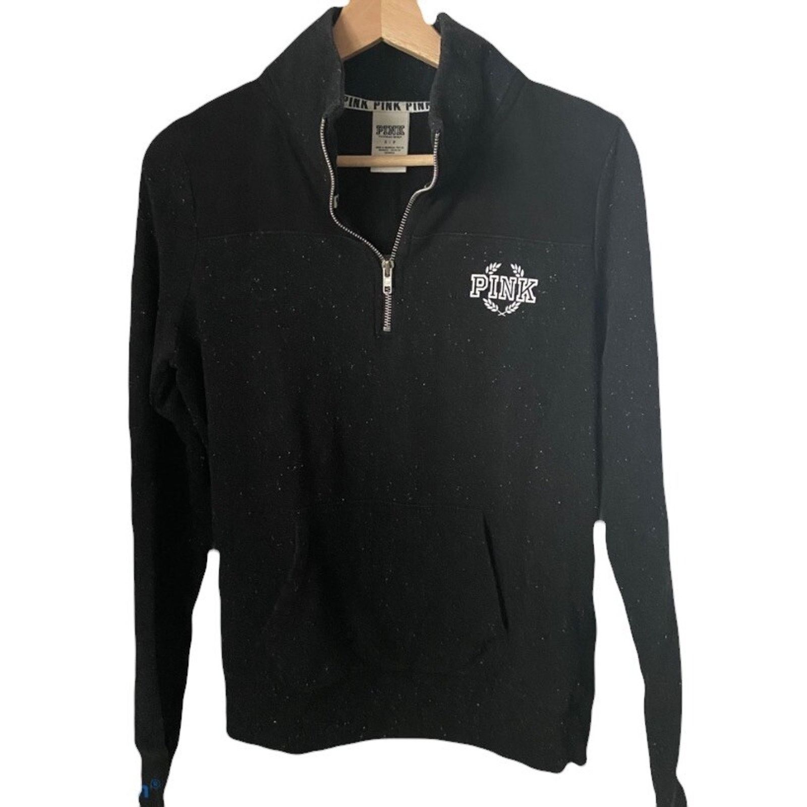 Victoria's Secret PINK Victorias Secret Sweater Zip Fleece Lounge Casual Size S / US 4 / IT 40 - 2 Thumbnail