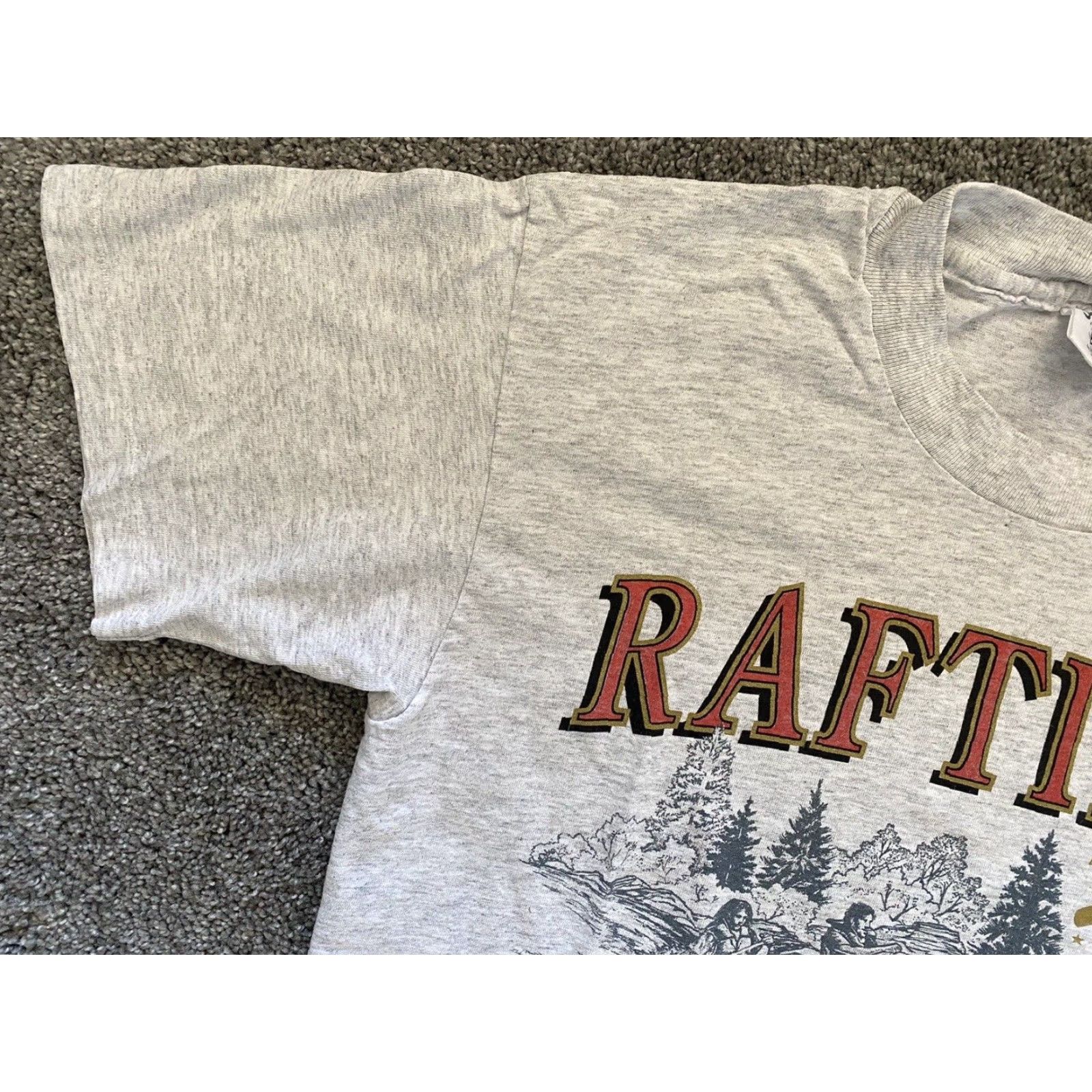 Vintage VINTAGE San Segal T-Shirt Men’s M Short Sleeve Gray USA Outdoor Classic Hipster Nature Moab Utah Made In USA Size US M / EU 48-50 / 2 - 5 Thumbnail