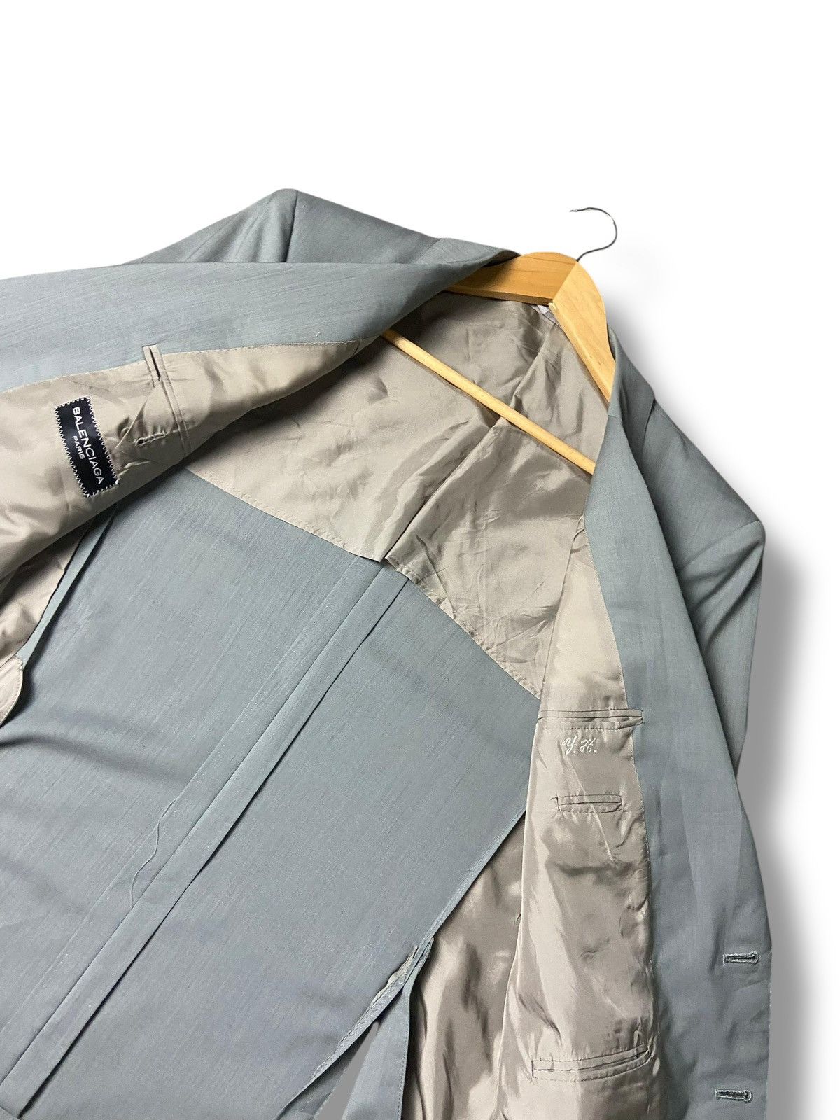 Balenciaga Balenciaga Paris Single Breasted Blazer (147) Size US XS / EU 42 / 0 - 5 Thumbnail