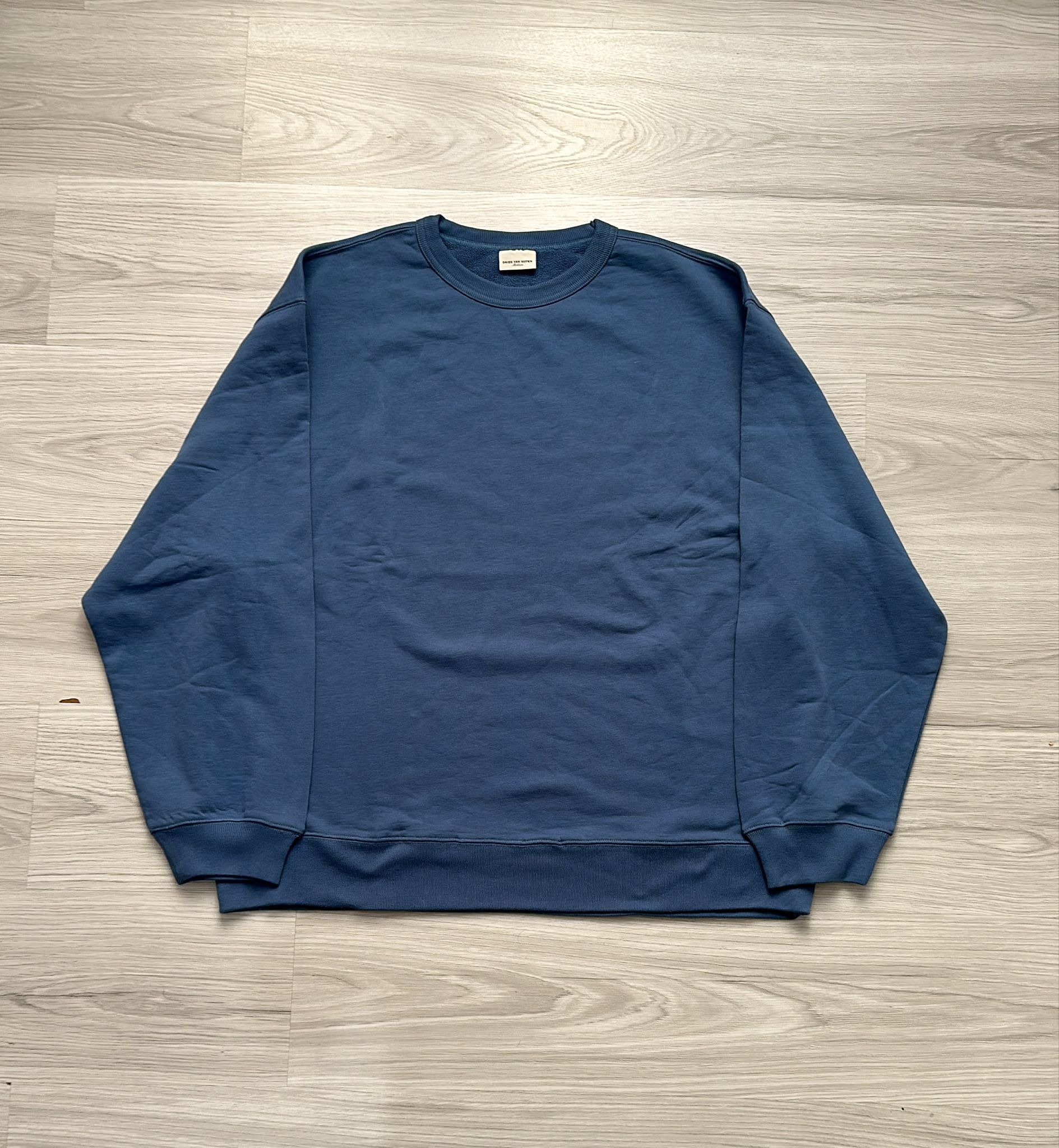 Dries Van Noten Dries Van Noten BlueSweatshirt Medium Size US M / EU 48-50 / 2 - 1 Thumbnail