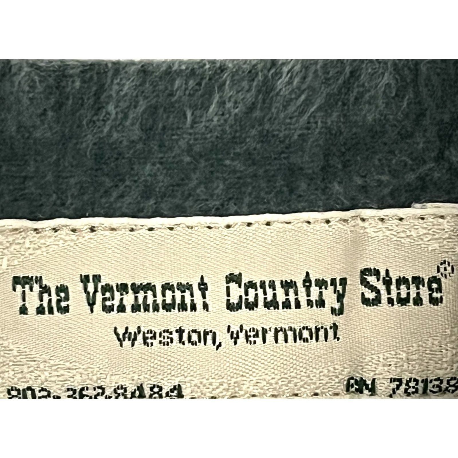 Vintage The Vermont Country Store Nightgown Women's Gown XL Green Flannel Cotton Long Sleeve Button V-Neck Pajama Dress Vintage? Size XL / US 12-14 / IT 48-50 - 7 Thumbnail