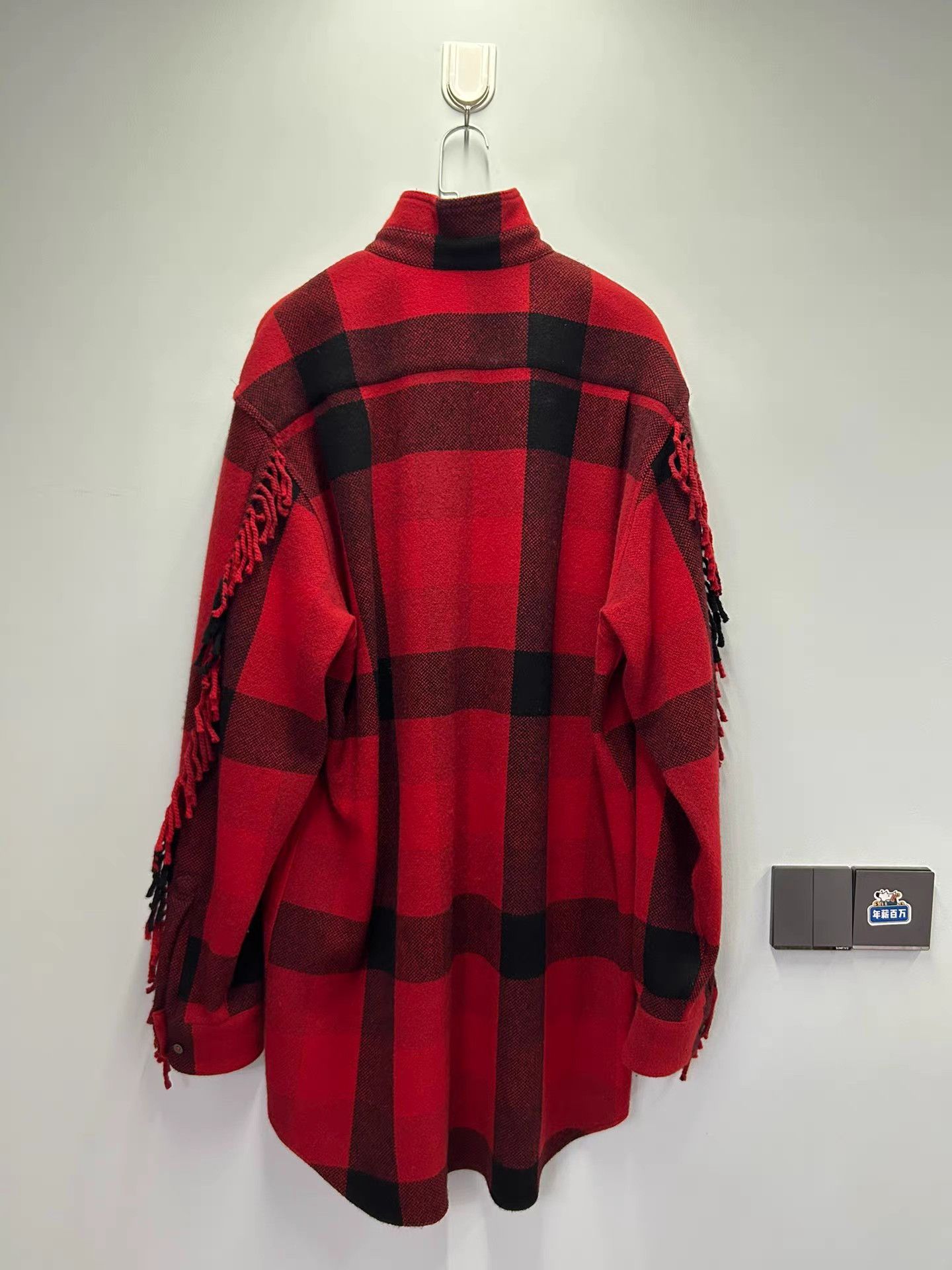 Vetements Vetements 19FW runway fringed wool shirt Size US XS / EU 42 / 0 - 2 Thumbnail