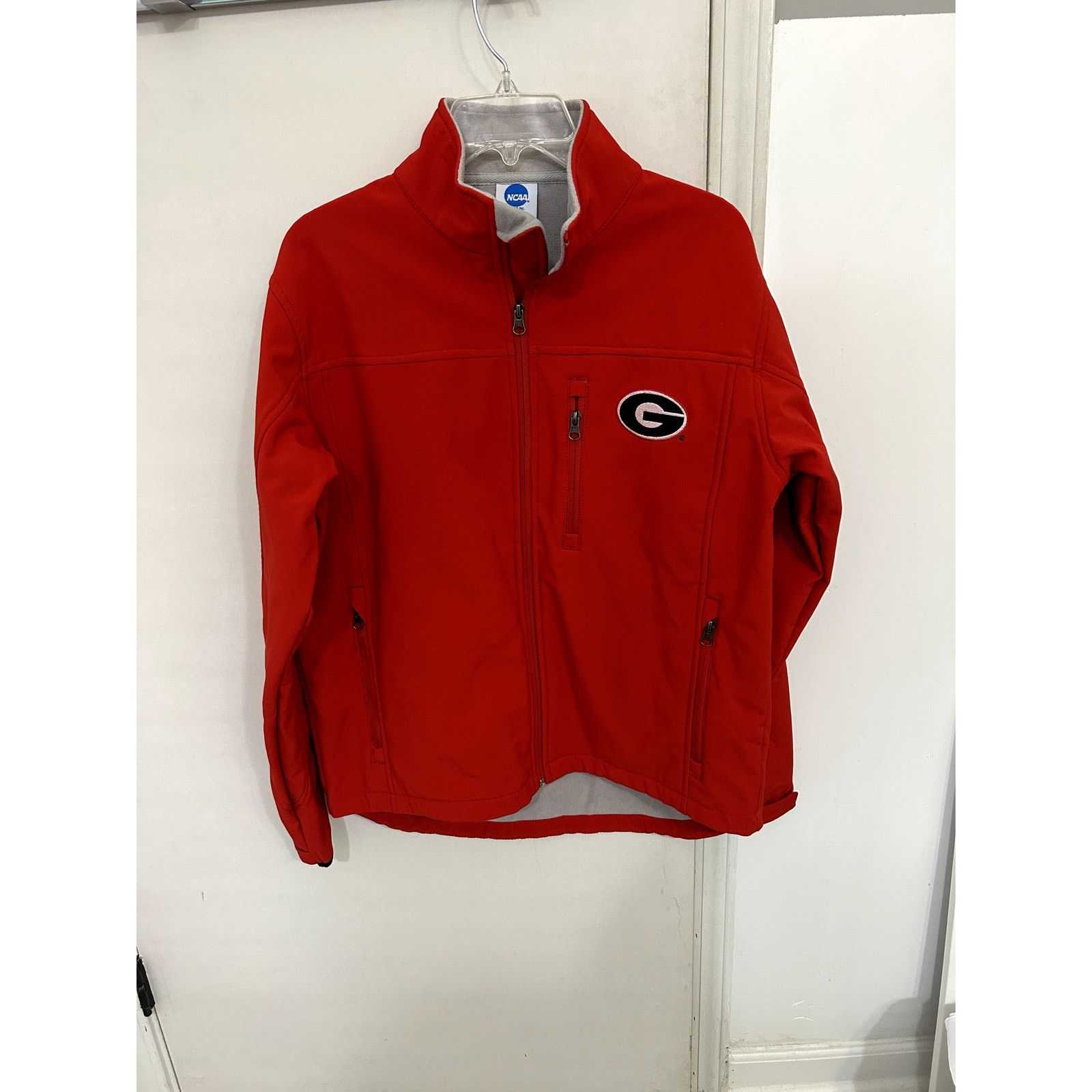 NCAA NCAA by KA Red UGA Georgia Bulldogs Rain Jacket size M Size M / US 6-8 / IT 42-44 - 1 Thumbnail