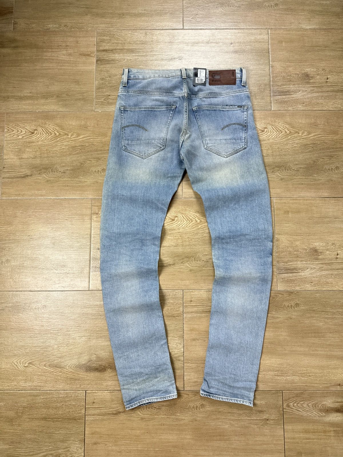 G-Star NEW🏷️ G-Star Raw 3301 Slim Denim Jeans Size US 32 / EU 48 - 8 Thumbnail