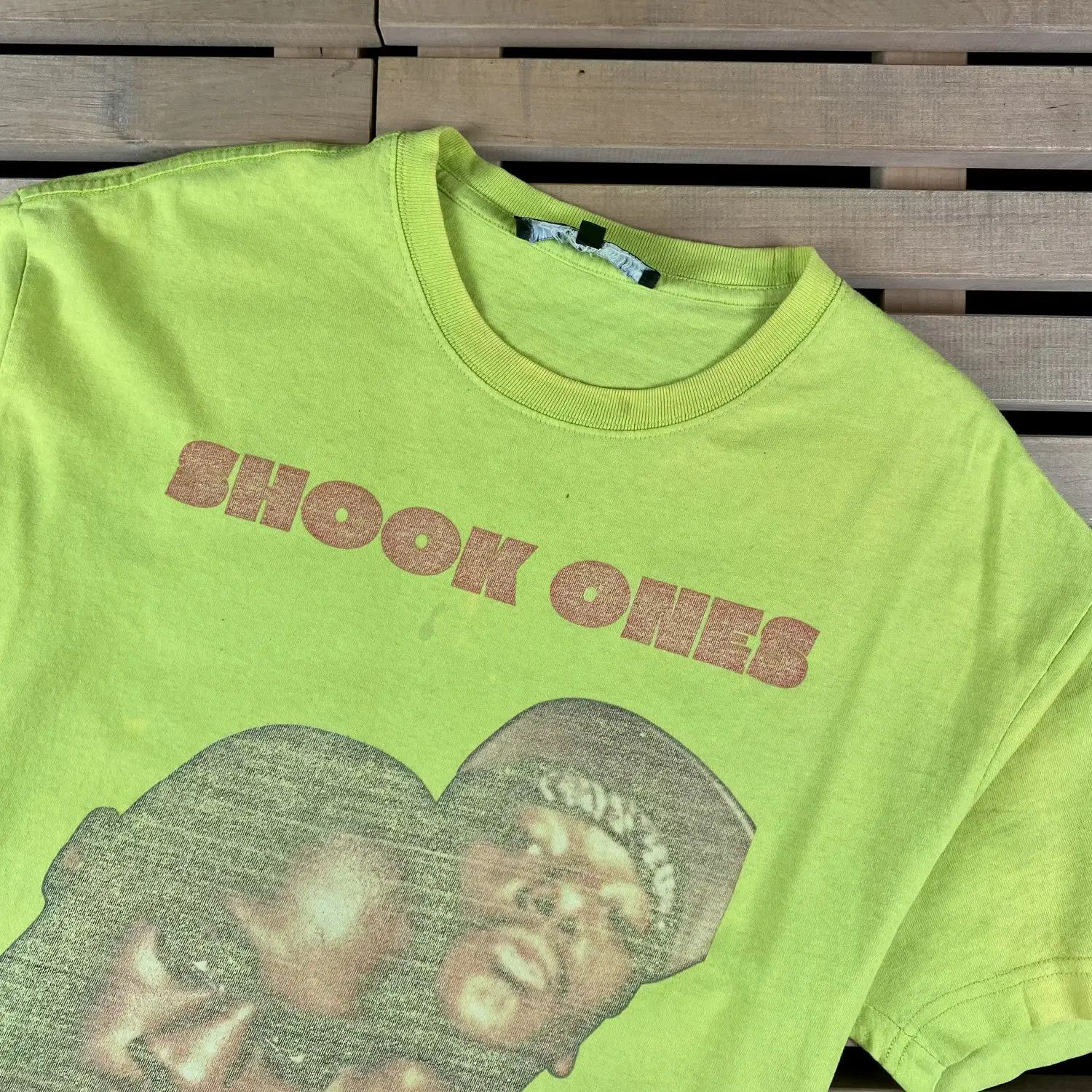 Band Tees × Vintage Mens T Shirt Shook Ones Size S Size US S / EU 44-46 / 1 - 2 Thumbnail