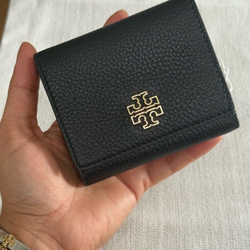 Tory Burch 880+! New Tory Burch Britten in black Leather Satchel and Br Size ONE SIZE - 5 Thumbnail