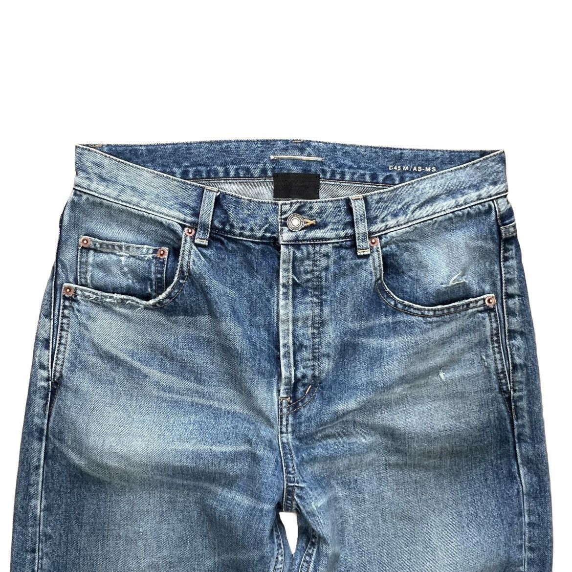 Saint Laurent Paris Saint Laurent D45 Wide Leg Jeans Size US 29 - 9 Thumbnail