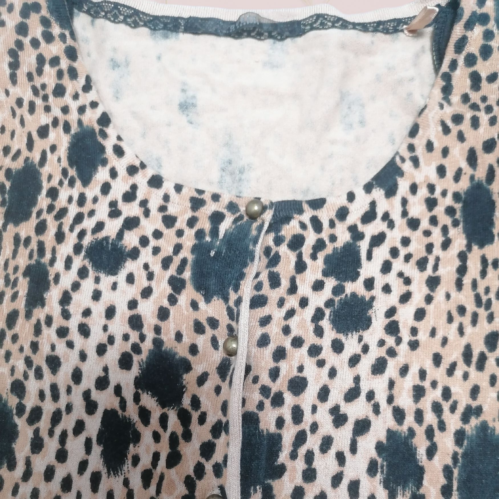 Guess Guess cardigan with animal print Size S / US 4 / IT 40 - 4 Thumbnail