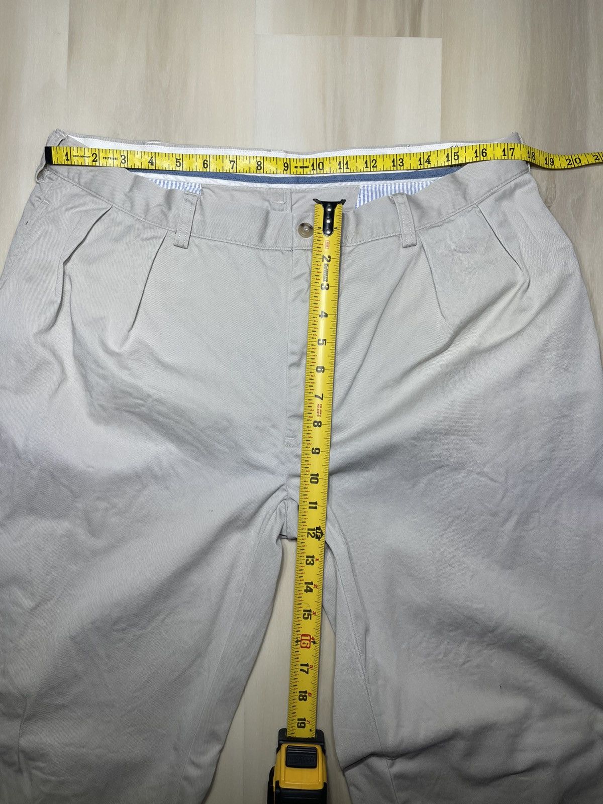 Polo Ralph Lauren Polo Ralph Lauren Chino Pant 36x30 Beige Classic Fit Pleated Size US 36 / EU 52 - 4 Thumbnail