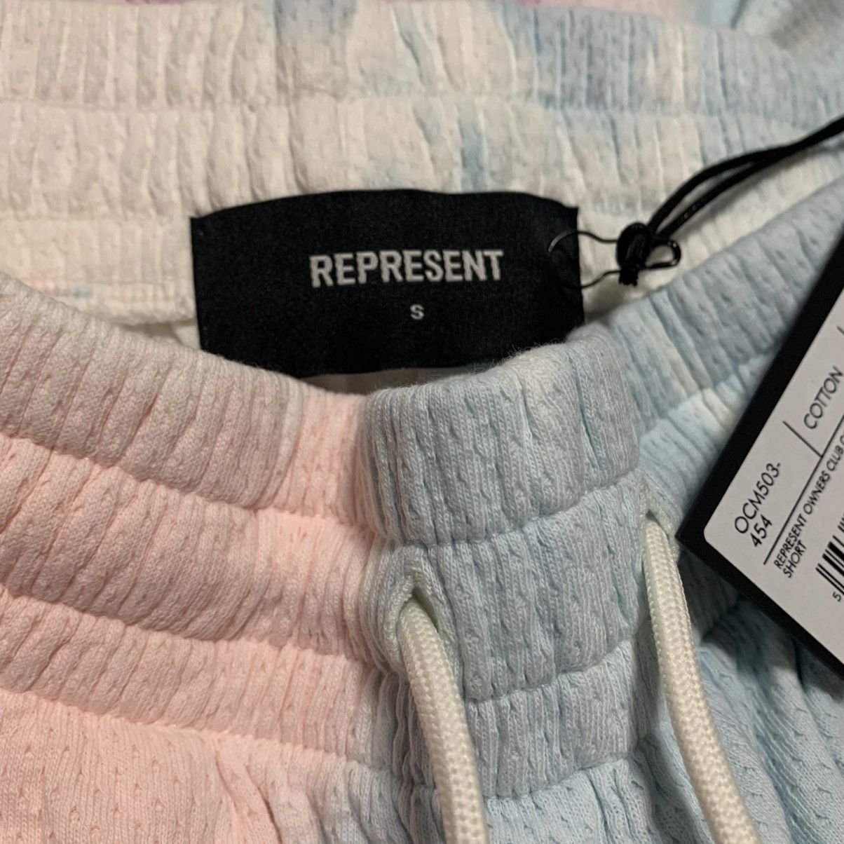 Represent Clo. Represent Owners Club Small Mesh Shorts Tie Dye White Size US 30 / EU 46 - 5 Thumbnail