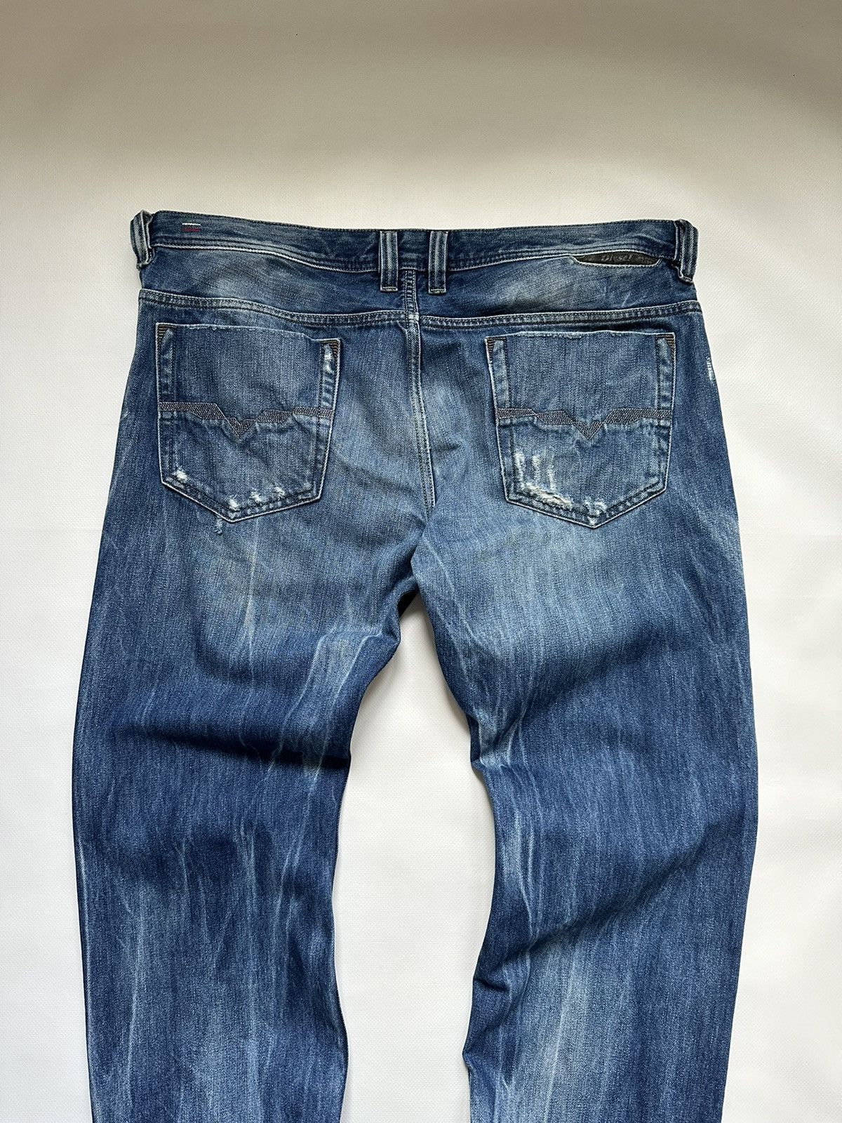 Diesel Y2K Distressed Diesel Jeans Baggy Size US 36 / EU 52 - 10 Thumbnail