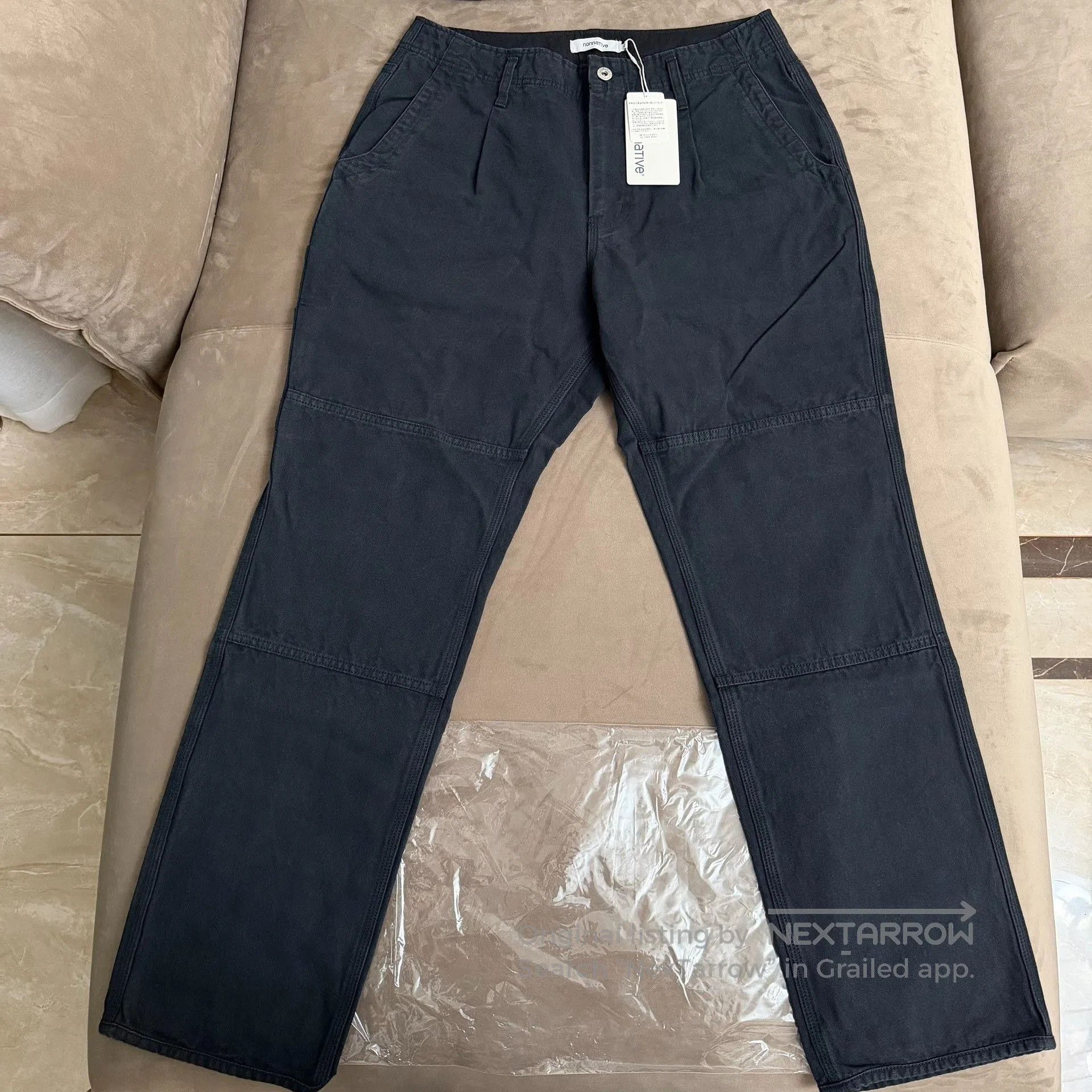 Nonnative nonnative WORKER TROUSERS SULFUR DYE. Size US 26 / EU 42 - 1 Thumbnail