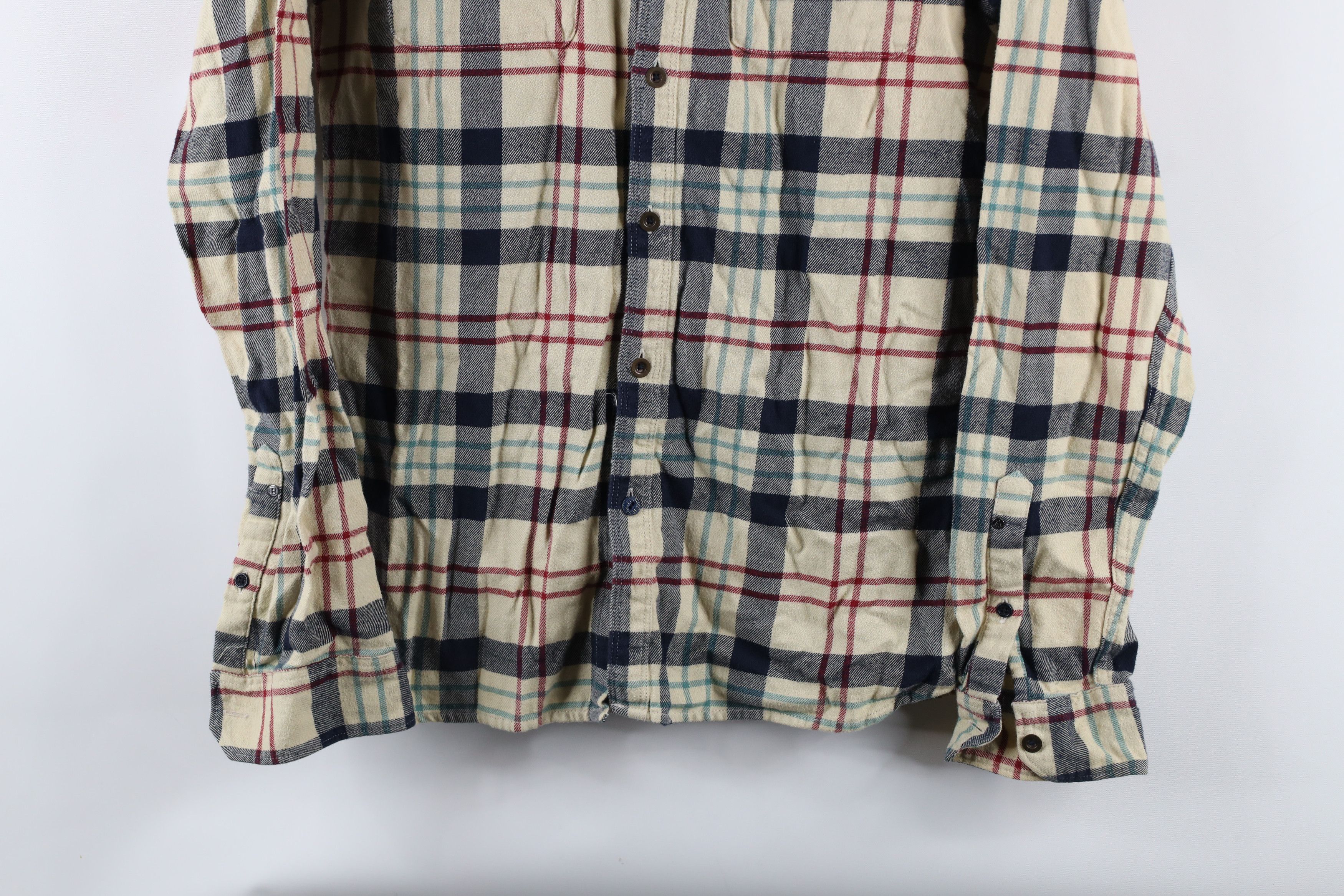 Scotch & Soda × Vintage Scotch & Soda Vintage Blauw Amsterdam Flannel Button Shirt Size US S / EU 44-46 / 1 - 3 Thumbnail