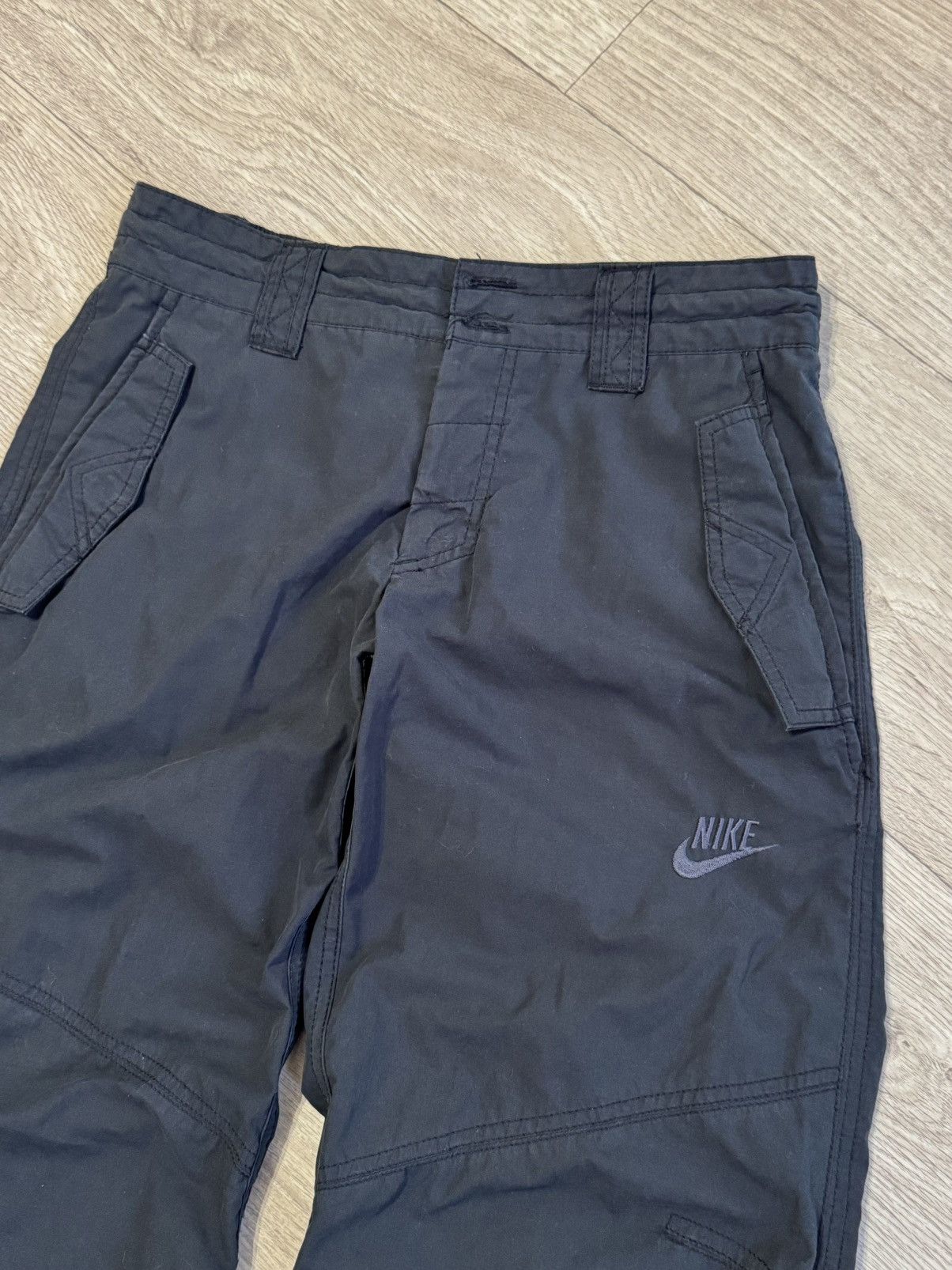 Nike 🔷Vintage Nike Y2K Cargo Pants 2000s🔷 Size US 38 / EU 54 - 4 Thumbnail
