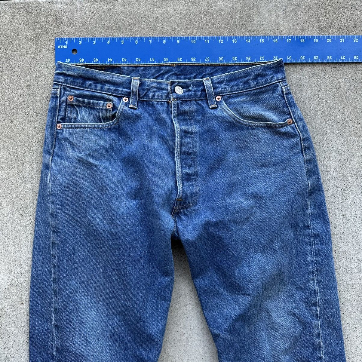 Levi's Vintage Levi’s 501xx Jeans Made In USA 90s Button Fly 32 Size US 32 / EU 48 - 9 Thumbnail