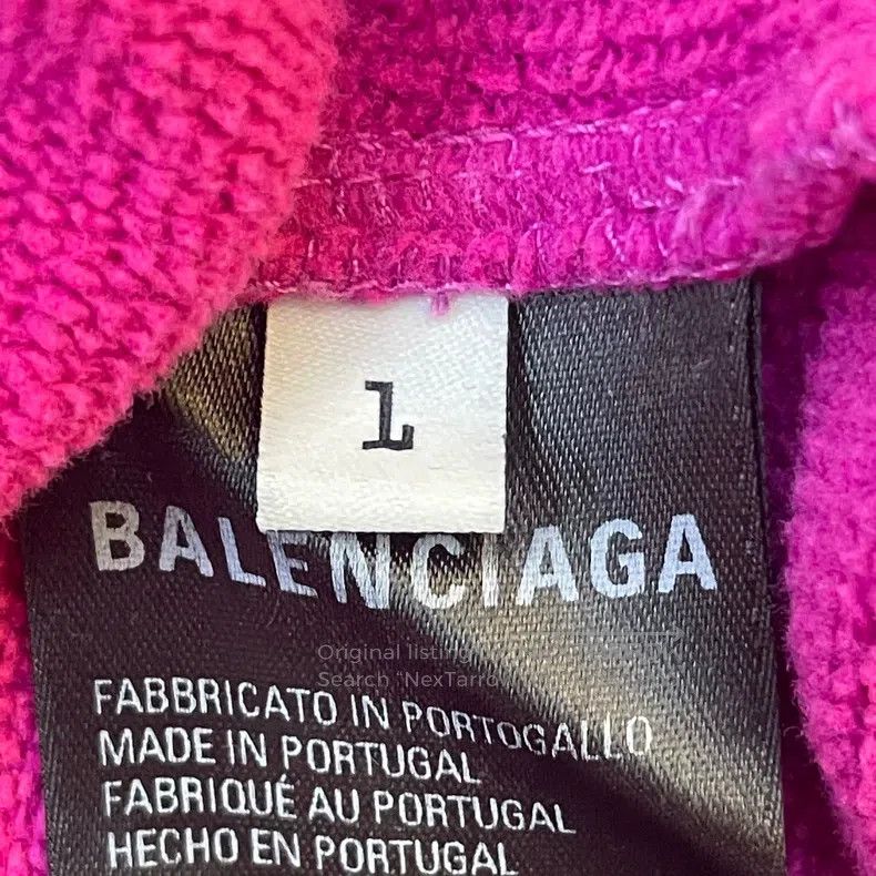 Balenciaga Balenciaga Logo Embroidered Loose Fit Hoodie Size S / US 4 / IT 40 - 7 Thumbnail