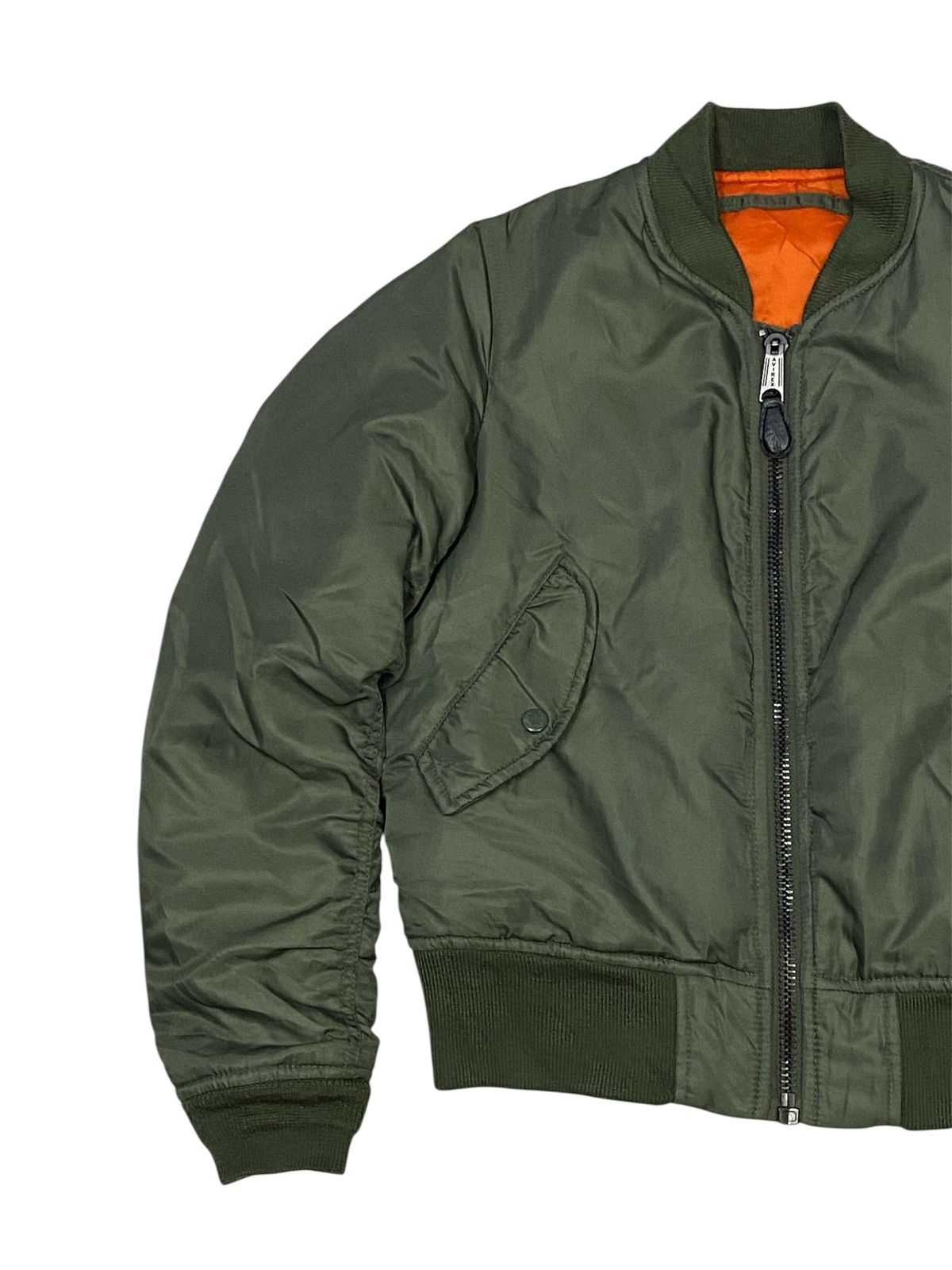 Avirex Avirax Woman’s MA-1 Flight Jacket Size M / US 6-8 / IT 42-44 - 6 Thumbnail