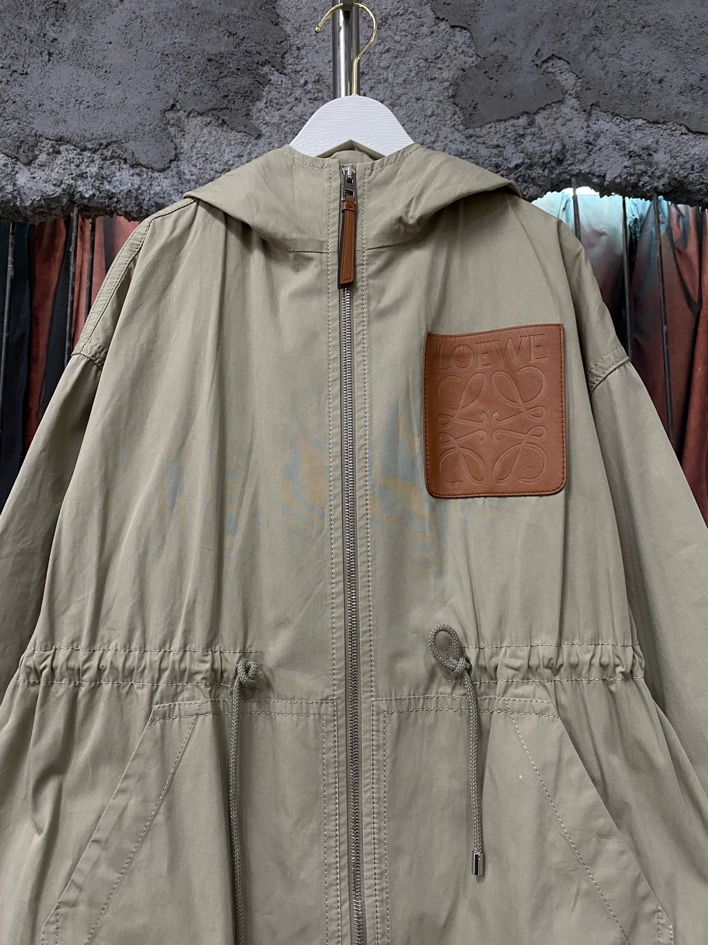 Loewe Loewe colorblocked leather zipper doll jacket Size XS / US 0-2 / IT 36-38 - 3 Thumbnail