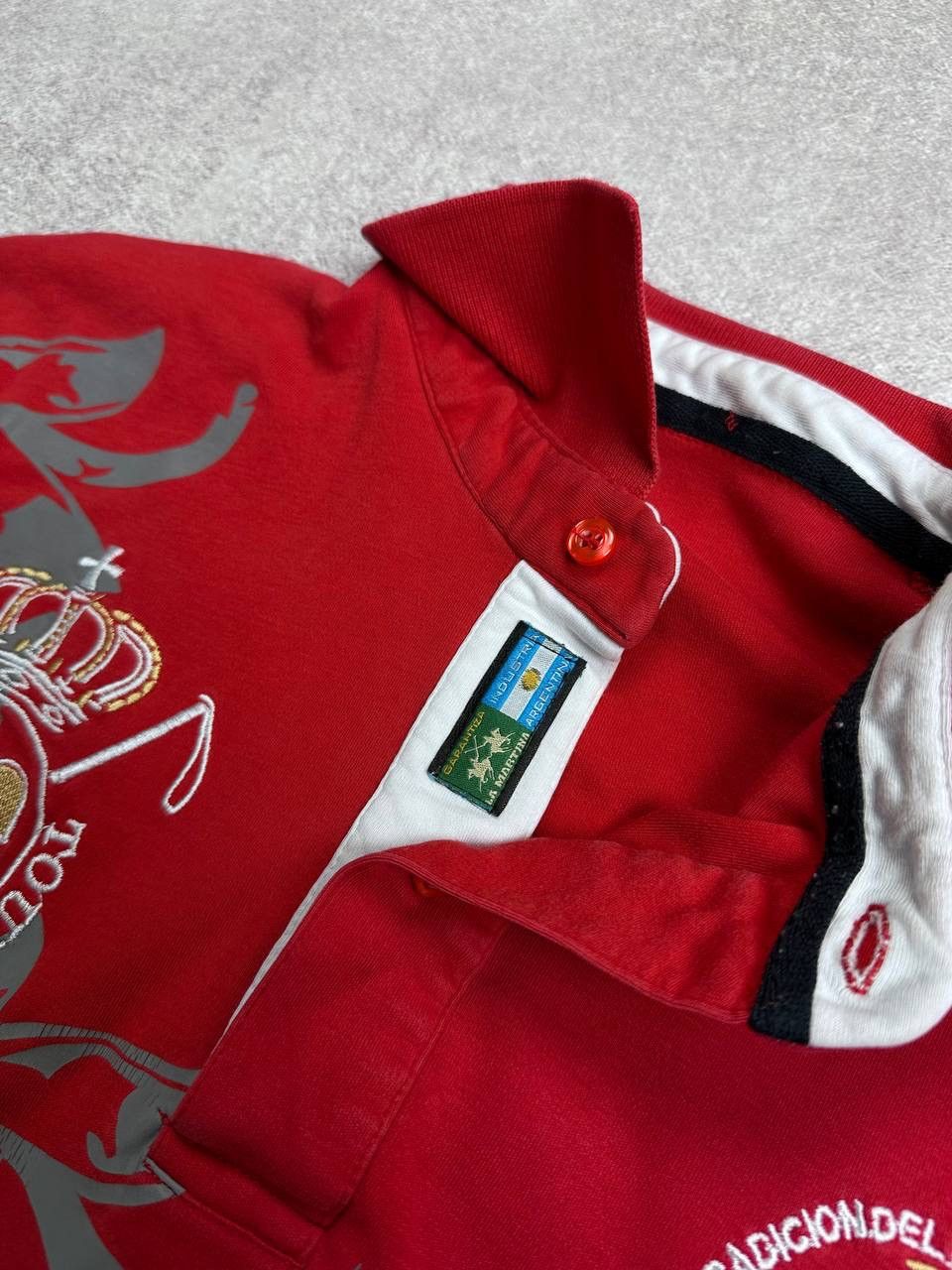 La Martina Vintage La Martina Dubai Chief Keef Style Rugby Shirt M Size US M / EU 48-50 / 2 - 5 Thumbnail