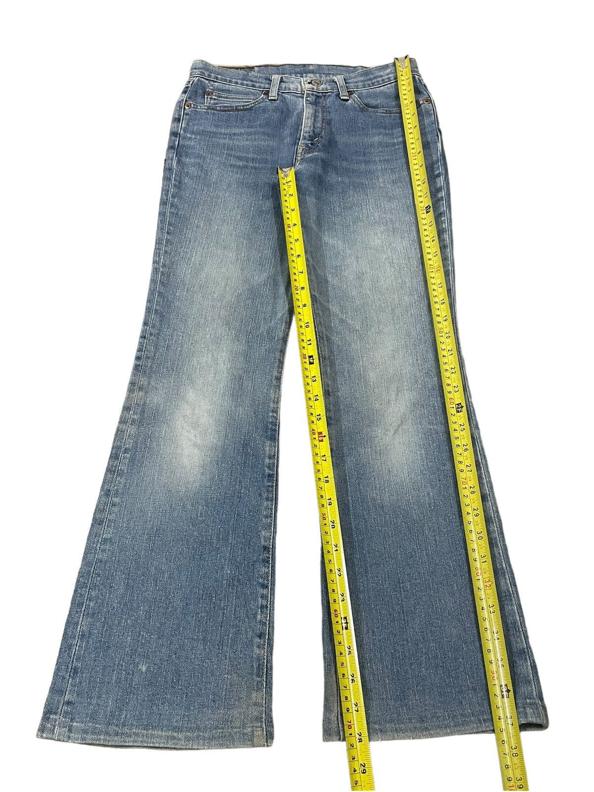 Levi's Vintage Clothing Vintage Y2K Levi’s Womens Denim Blue Fade Wash Bootcut Jeans Size 28" / US 6 / IT 42 - 16 Thumbnail