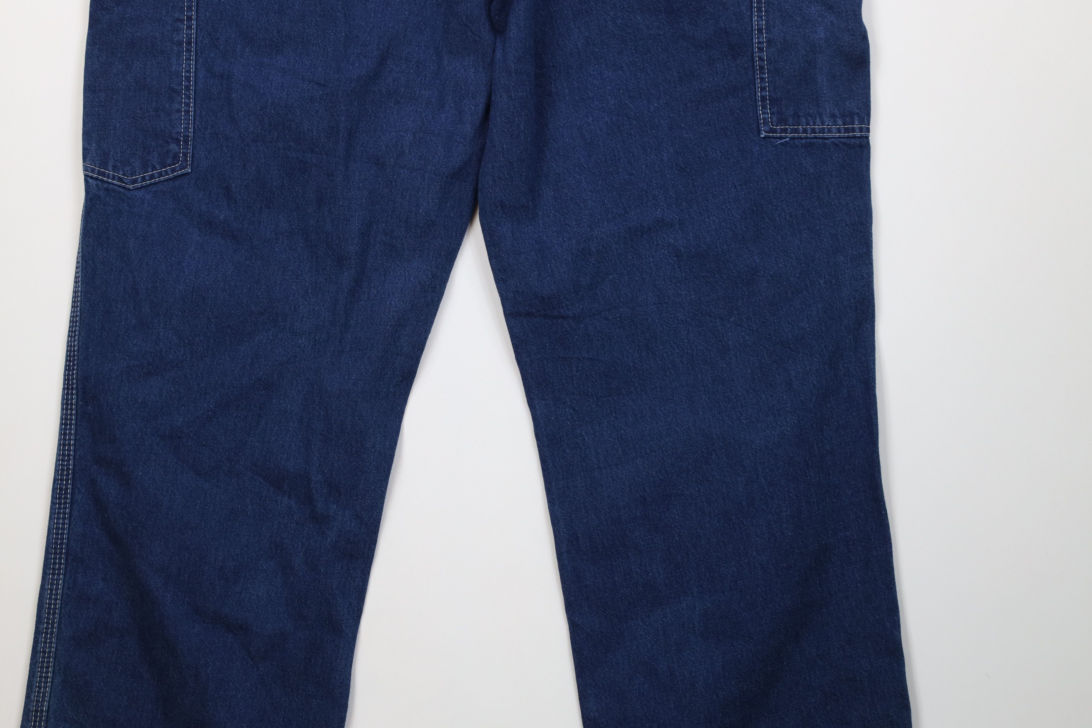 Carhartt Vintage Y2K Carhartt Wide Leg Dungaree Denim Jeans Cotton Size US 38 / EU 54 - 12 Thumbnail