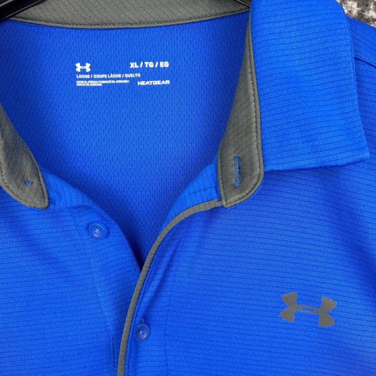 Under Armour Under Armour Polo Shirt HeatGear Loose Fit Short Sleeve XL Size US XL / EU 56 / 4 - 5 Thumbnail