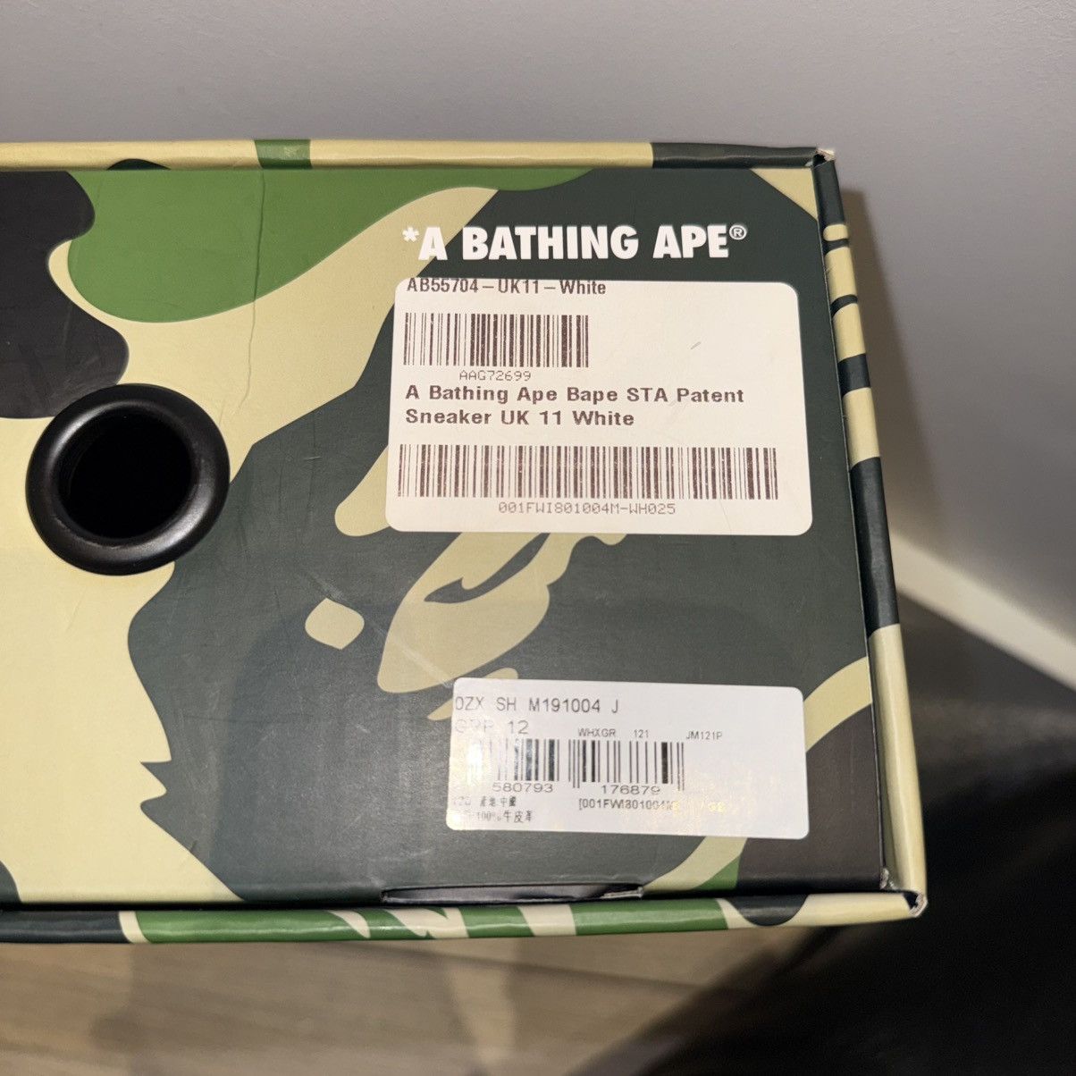 Bape Bapesta M1 “Italy” Size US 12 / EU 45 - 15 Thumbnail