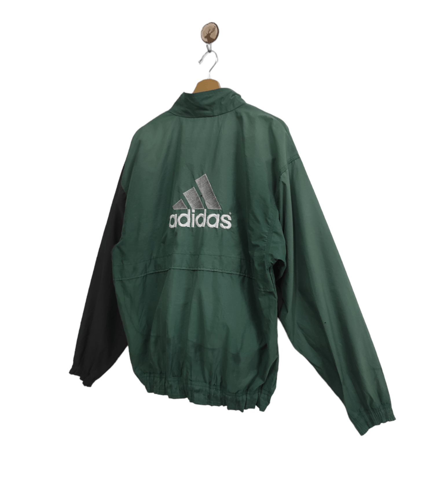 Adidas × Vintage Big Logo Adidas Windbreaker Jacket Size US L / EU 52-54 / 3 - 4 Thumbnail