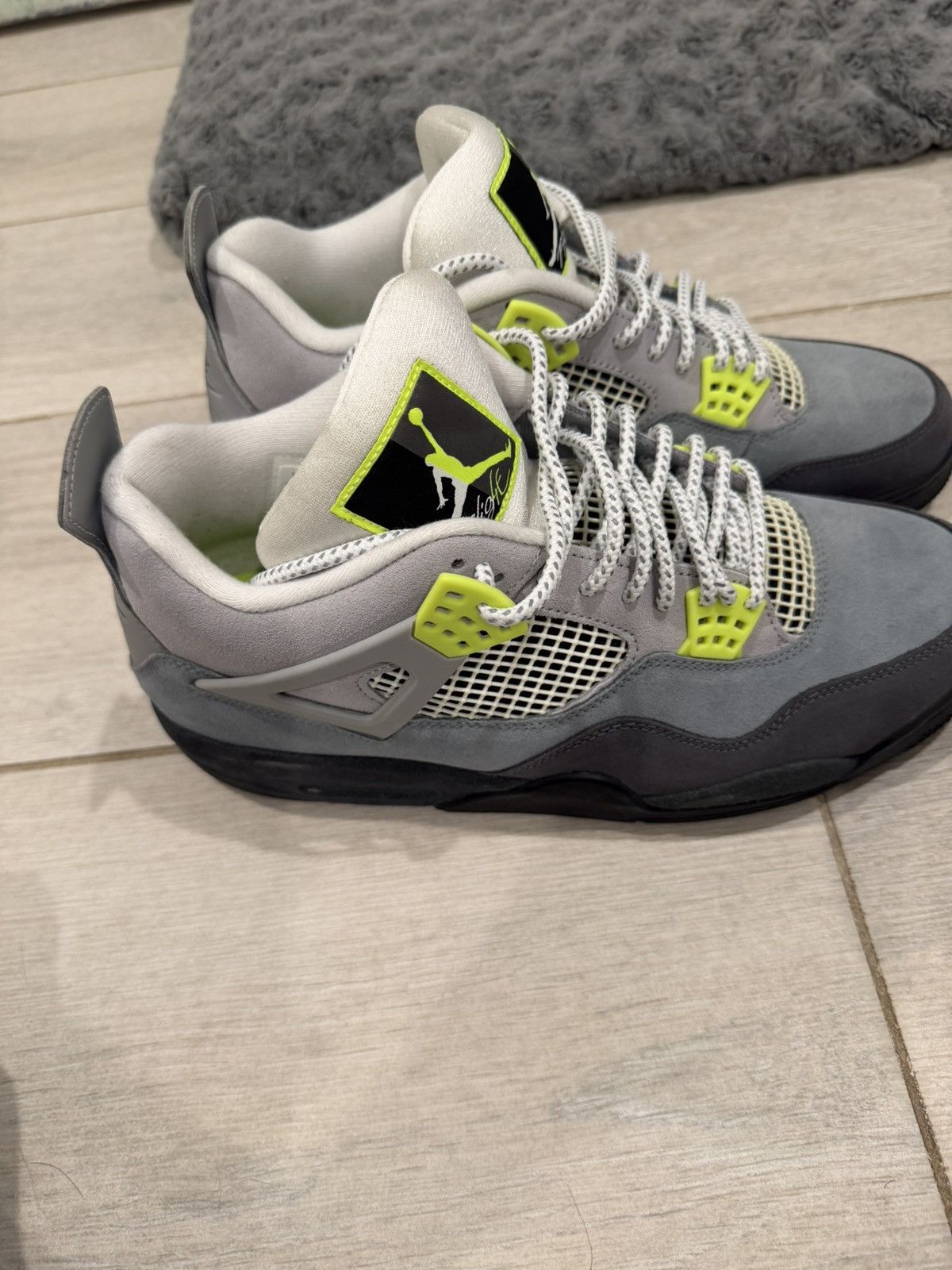 Jordan Brand Jordan 4 Retro SE 95 Neon Size US 12 / EU 45 - 2 Thumbnail