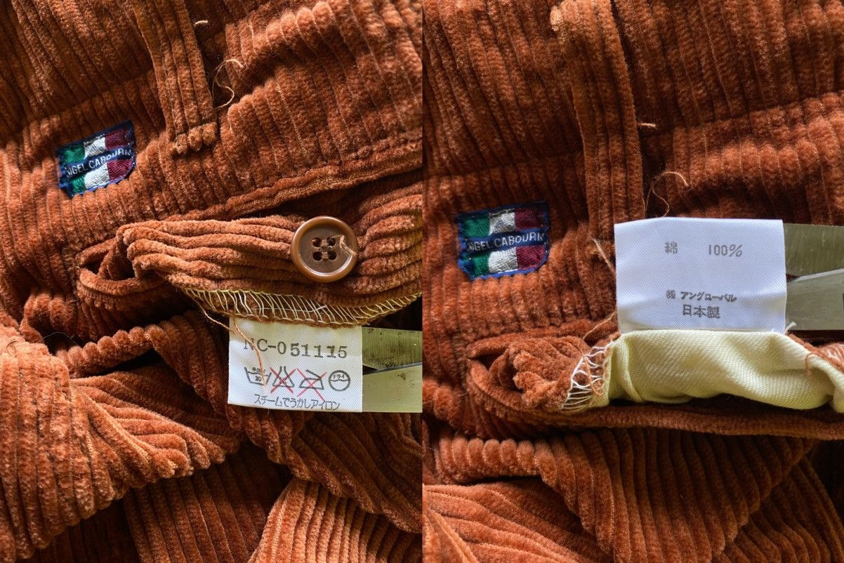 Nigel Cabourn Vintage Nigel Cabourn Rust Brown Corduroy Pants Size 26" / US 2 / IT 38 - 5 Thumbnail