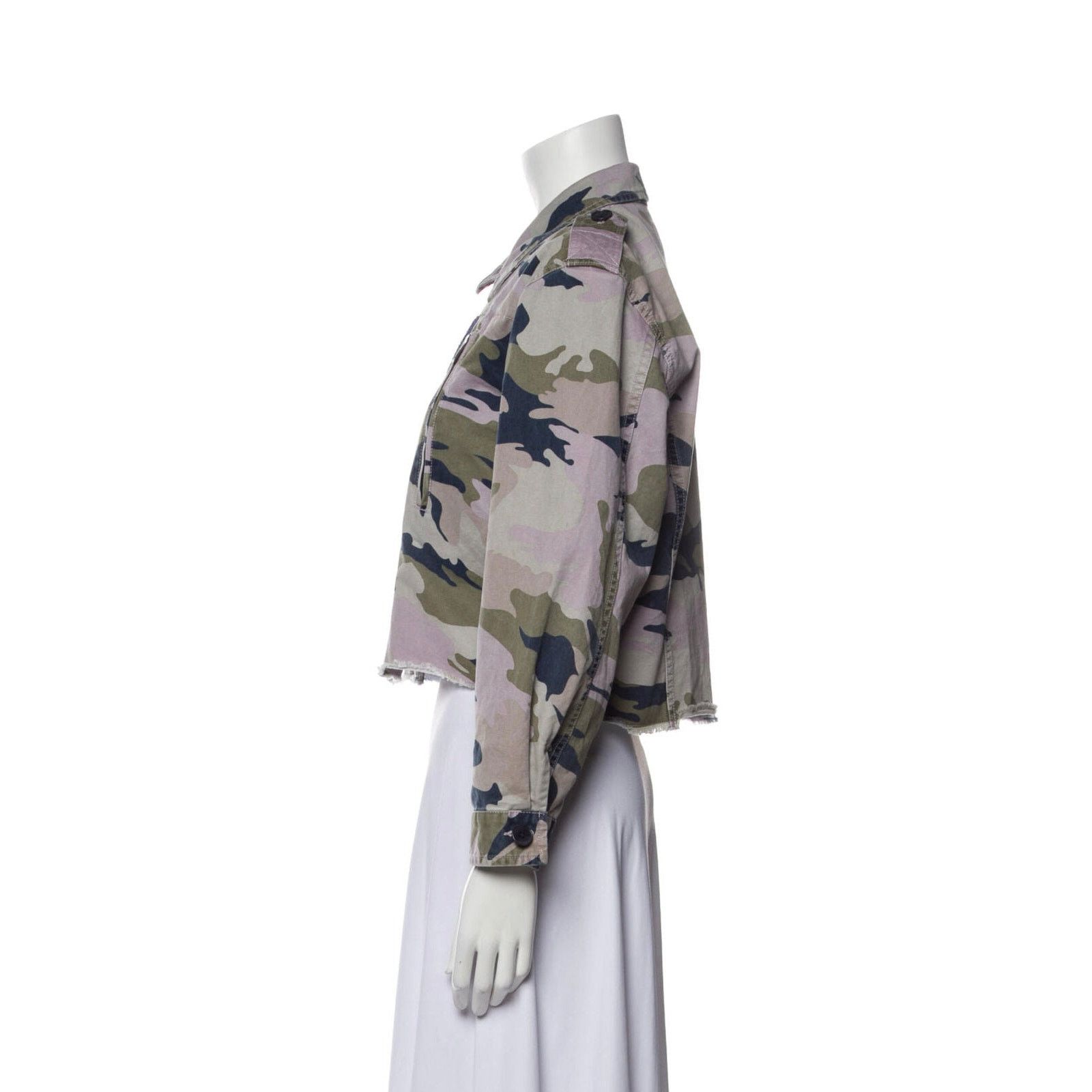 Zadig & Voltaire Zadig and Voltaire camo jacket sz small Size S / US 4 / IT 40 - 2 Thumbnail