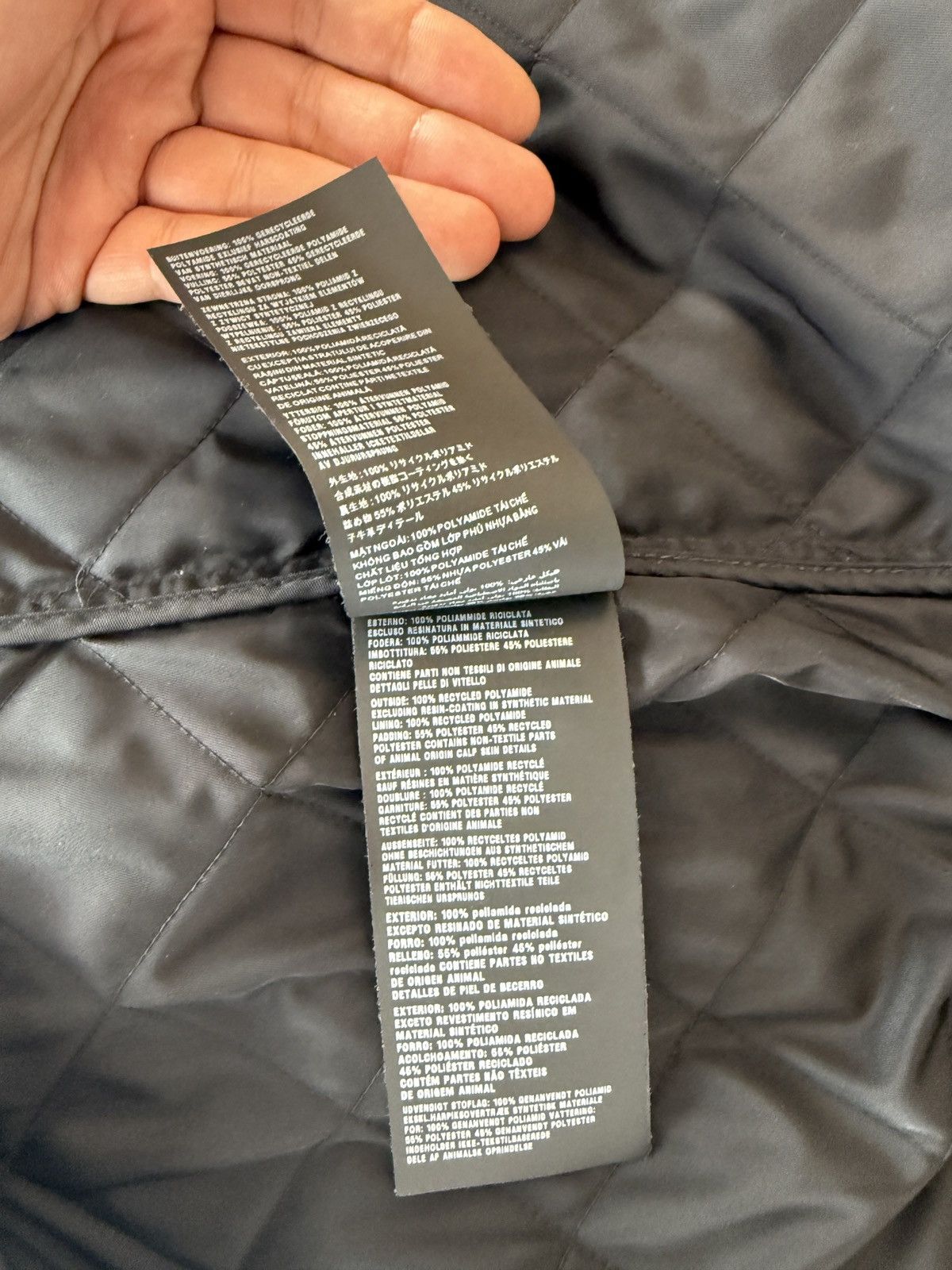 Prada Prada Re-Nylon Quilted Jacket Black RARE SIZE XXL Size US XXL / EU 58 / 5 - 7 Thumbnail