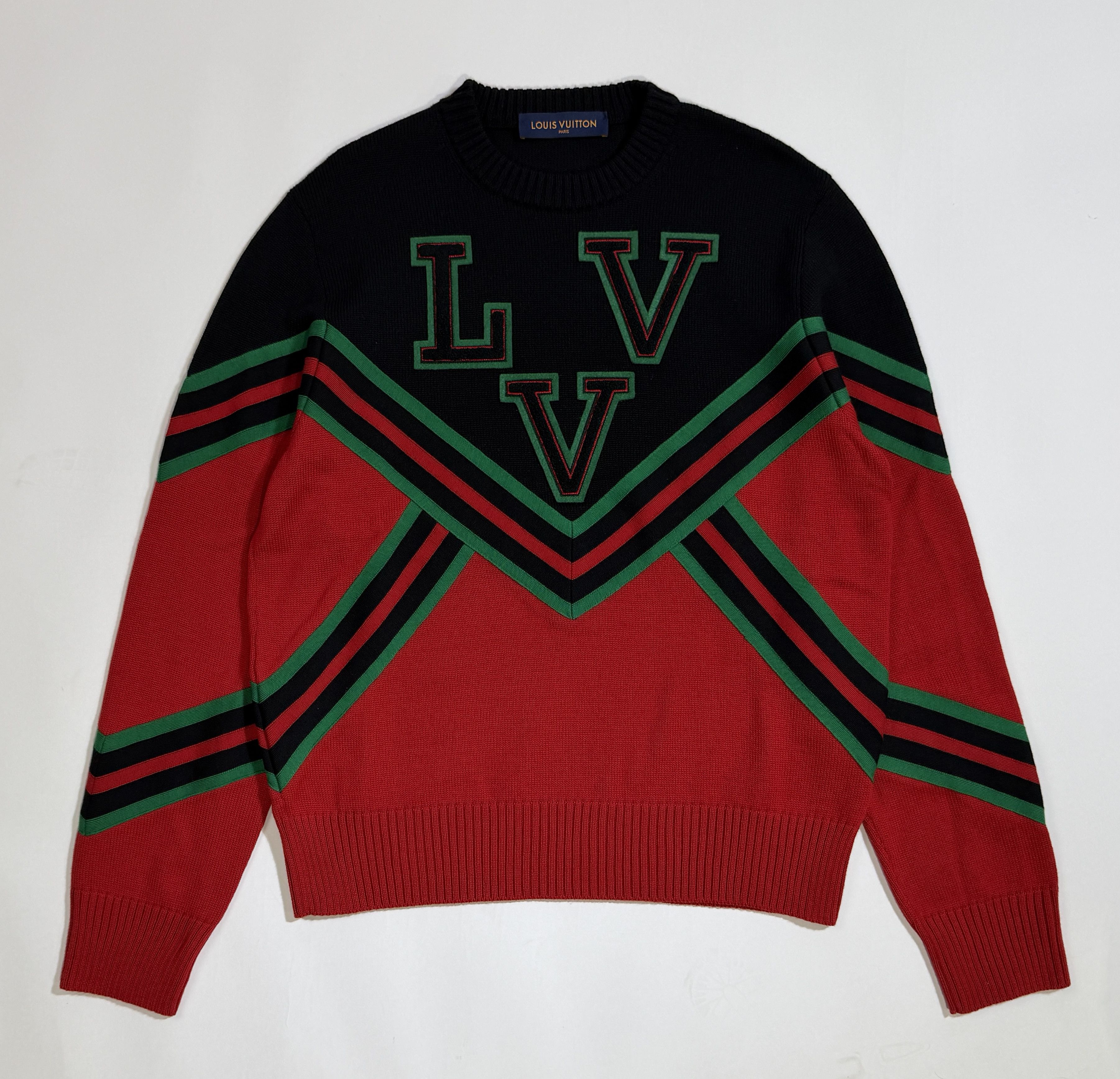 Louis Vuitton Louis Vuitton Virgil Sport Team Crewneck Size US L / EU 52-54 / 3 - 1 Thumbnail
