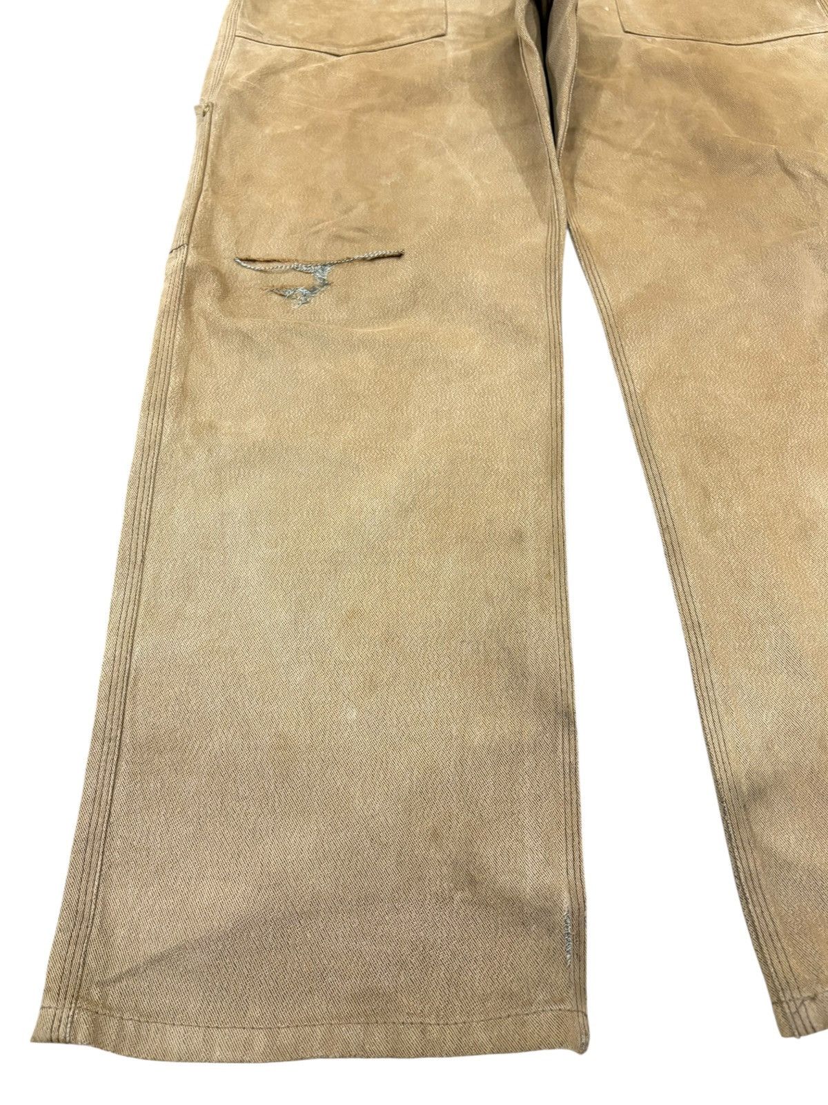 Japanese Brand Vintage Japanese Brand Buckle Back Carpenter Baggy Jeans Size US 34 / EU 50 - 6 Thumbnail