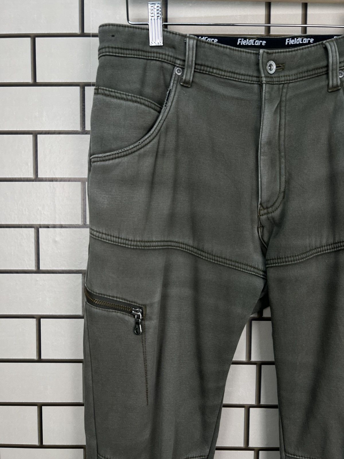 Japanese Brand Field Core Multy Pocket Zipper Cargo Pants Size US 34 / EU 50 - 4 Thumbnail