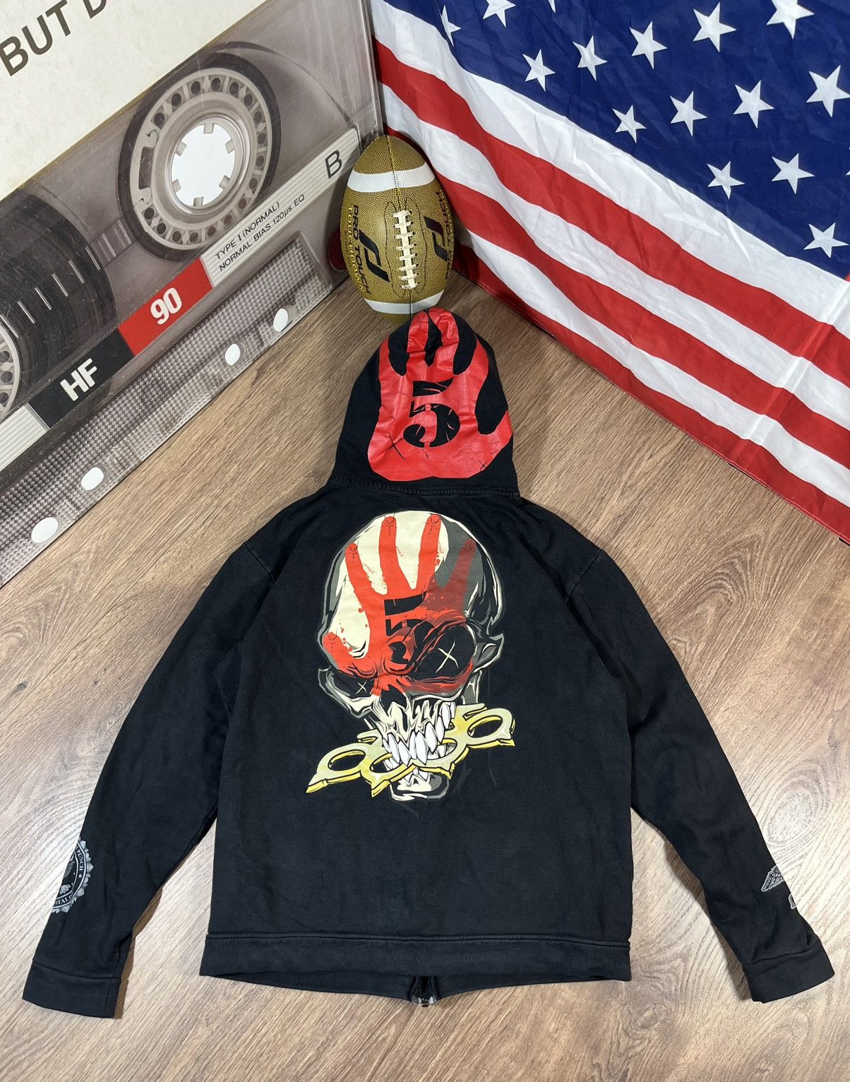 Other Five Finger Death Punch Zip Hoodie Size US M / EU 48-50 / 2 - 1 Thumbnail