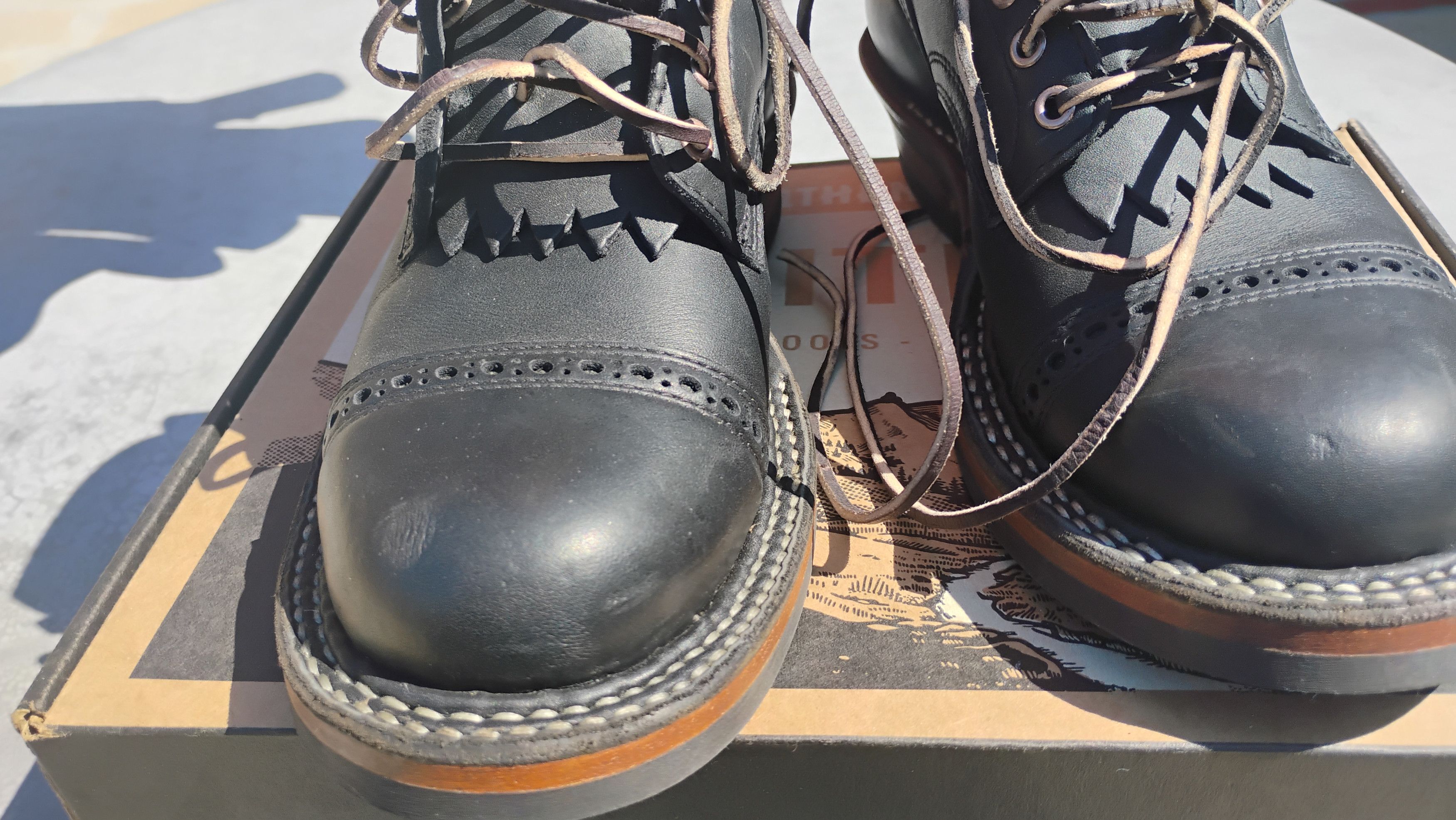 White's Boots Cruiser; Original Handsewn Stitchdown Size US 9.5 / EU 42-43 - 3 Thumbnail