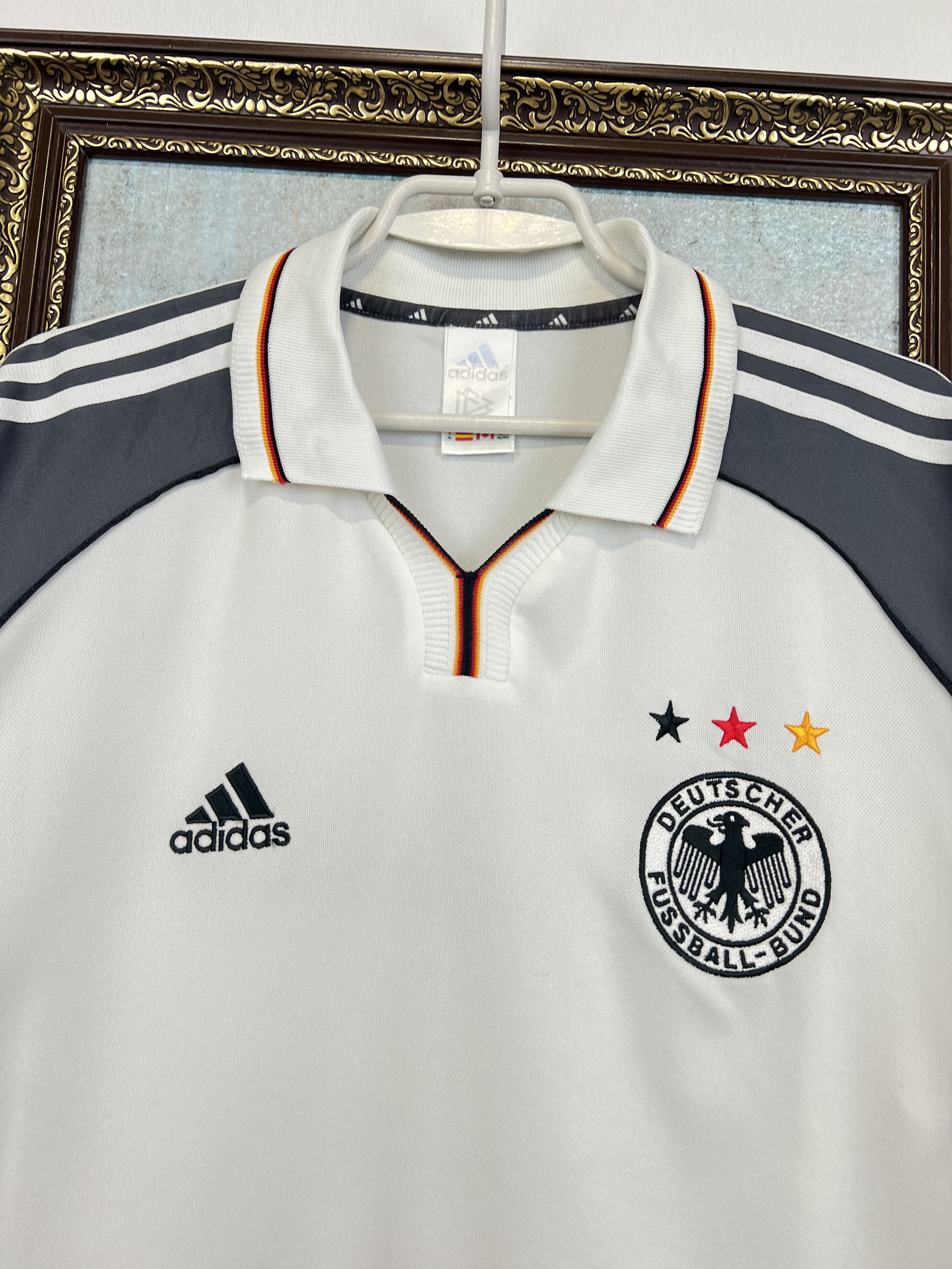 Adidas Germany football shirt Soccer National Team Jersey Trikot Size US XL / EU 56 / 4 - 3 Thumbnail