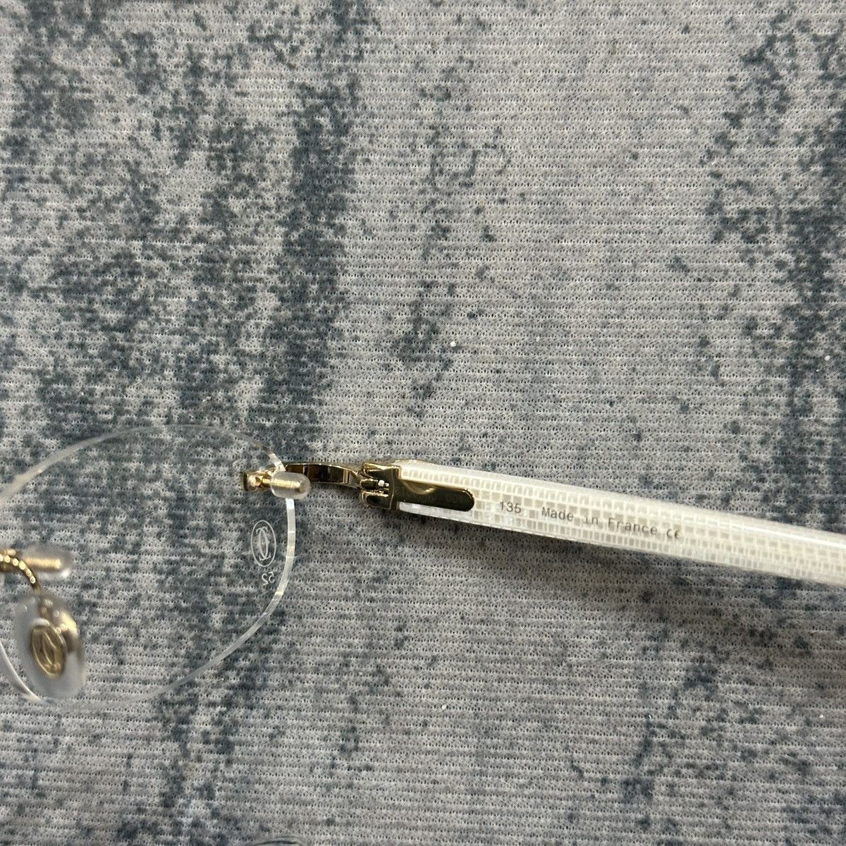 Cartier CARTIER CT0056O 001 EYEGLASSES Size ONE SIZE - 7 Thumbnail