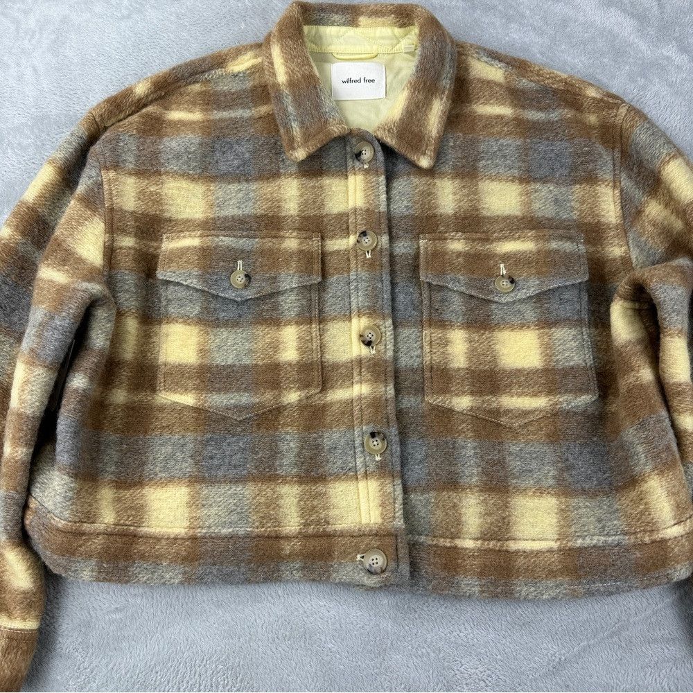 Aritzia NWT Aritzia Wilfred Free Wool Autumn Shirt Jacket Size 2XL Size XXL / US 16-18 / IT 52-54 - 3 Thumbnail